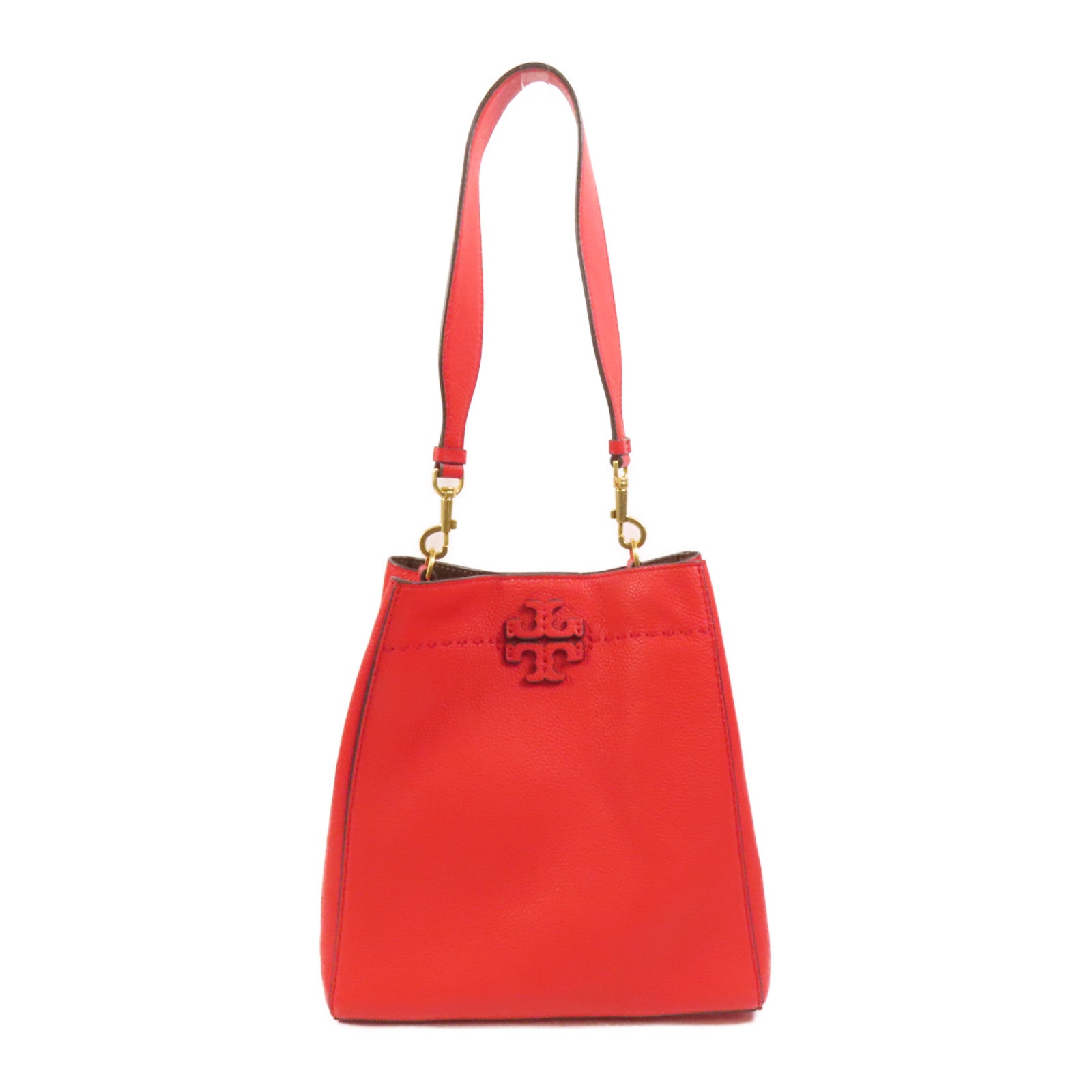 Tory Burch 牛皮皮革Shoulder Bag金扣肩背袋