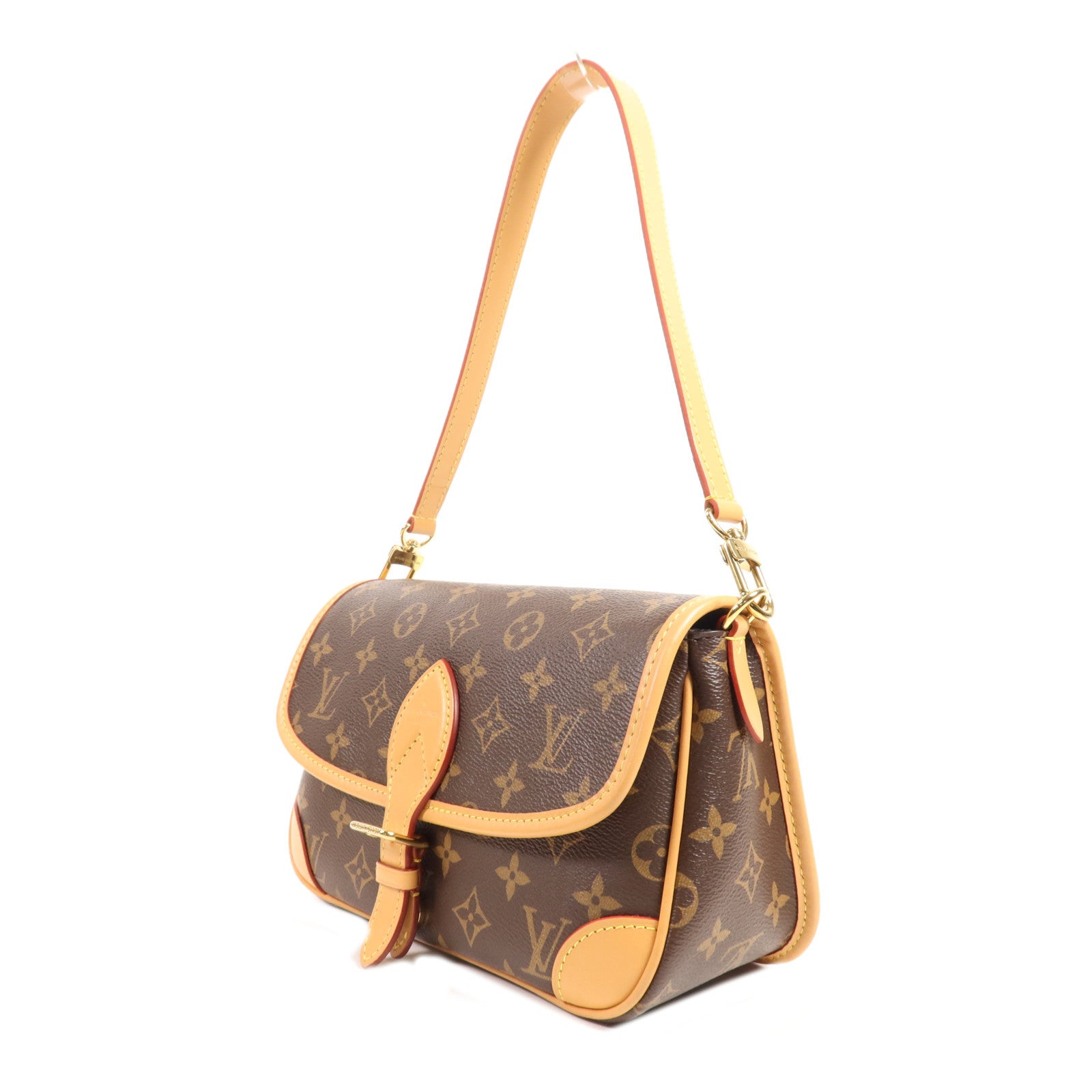 LOUIS VUITTON Monogram Diane金扣手挽肩背兩用袋
