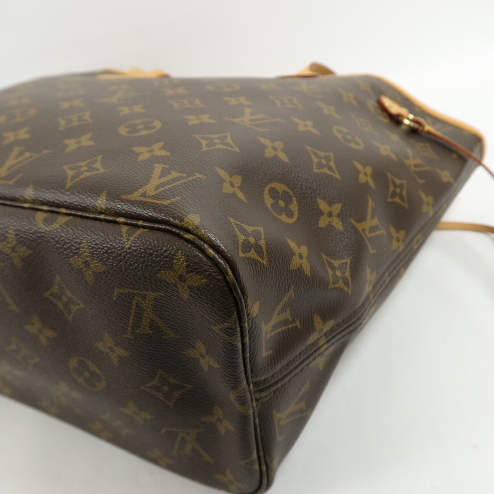 LOUIS VUITTON Monogram Neverfull MM肩背袋手挽袋