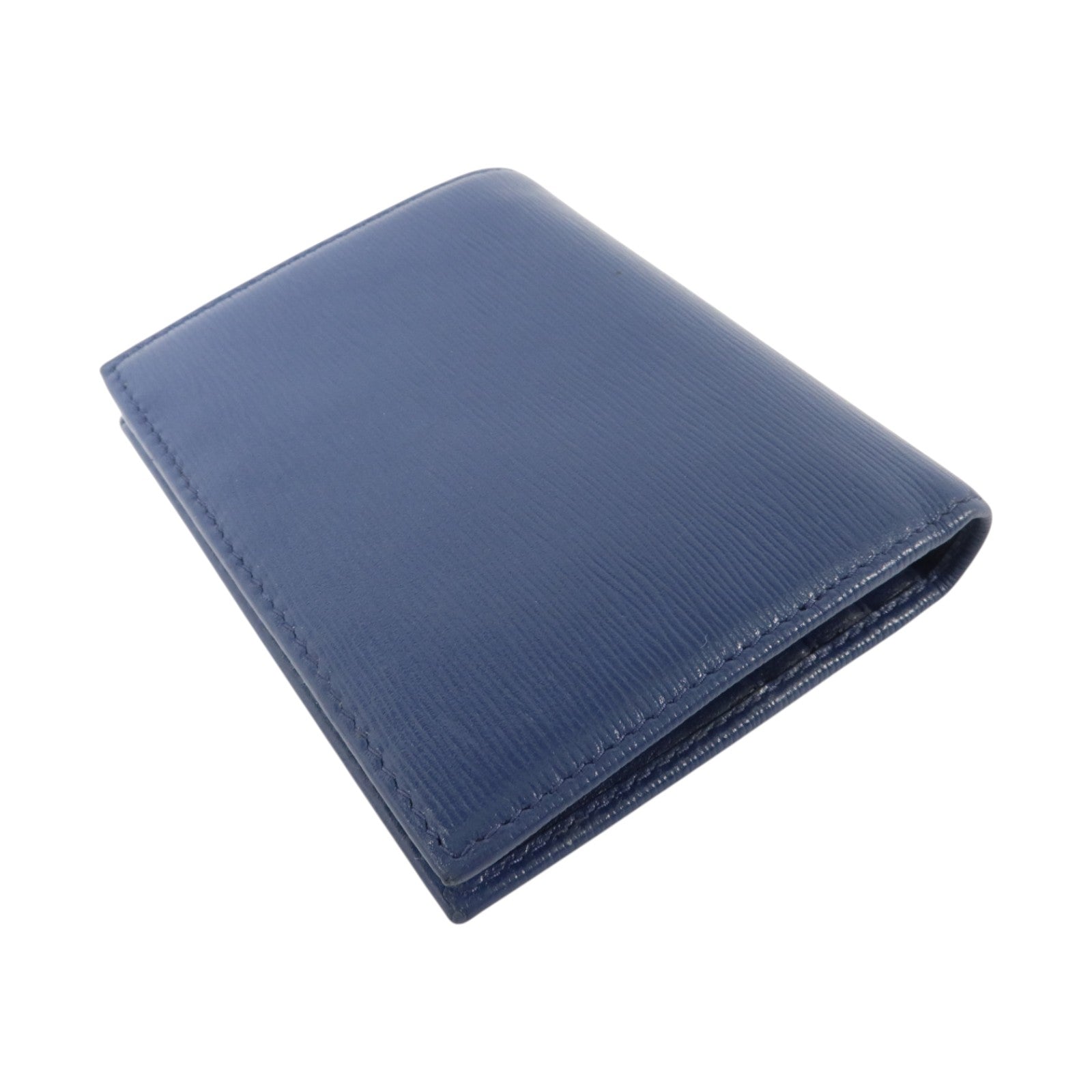 PRADA 牛皮皮革Bifold Wallet金扣錢包