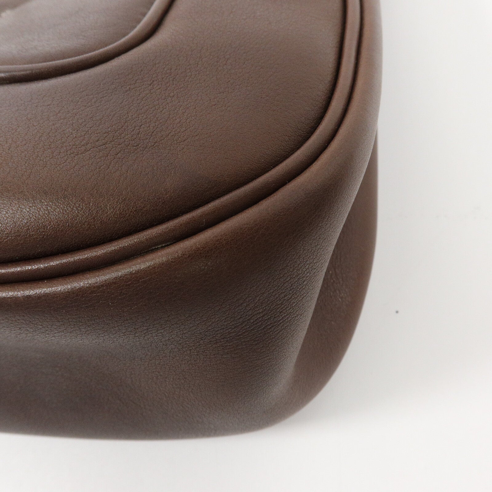 HERMES Swift皮革Berline 28肩背袋Cacao