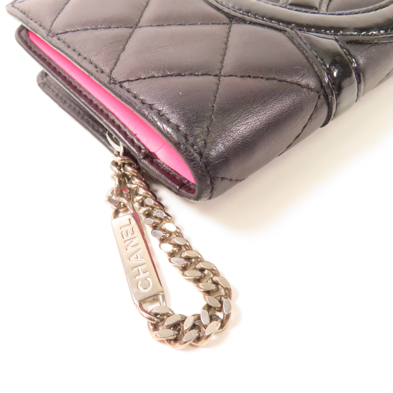 CHANEL 【激減優惠】牛皮皮革Combon Wallet錢包