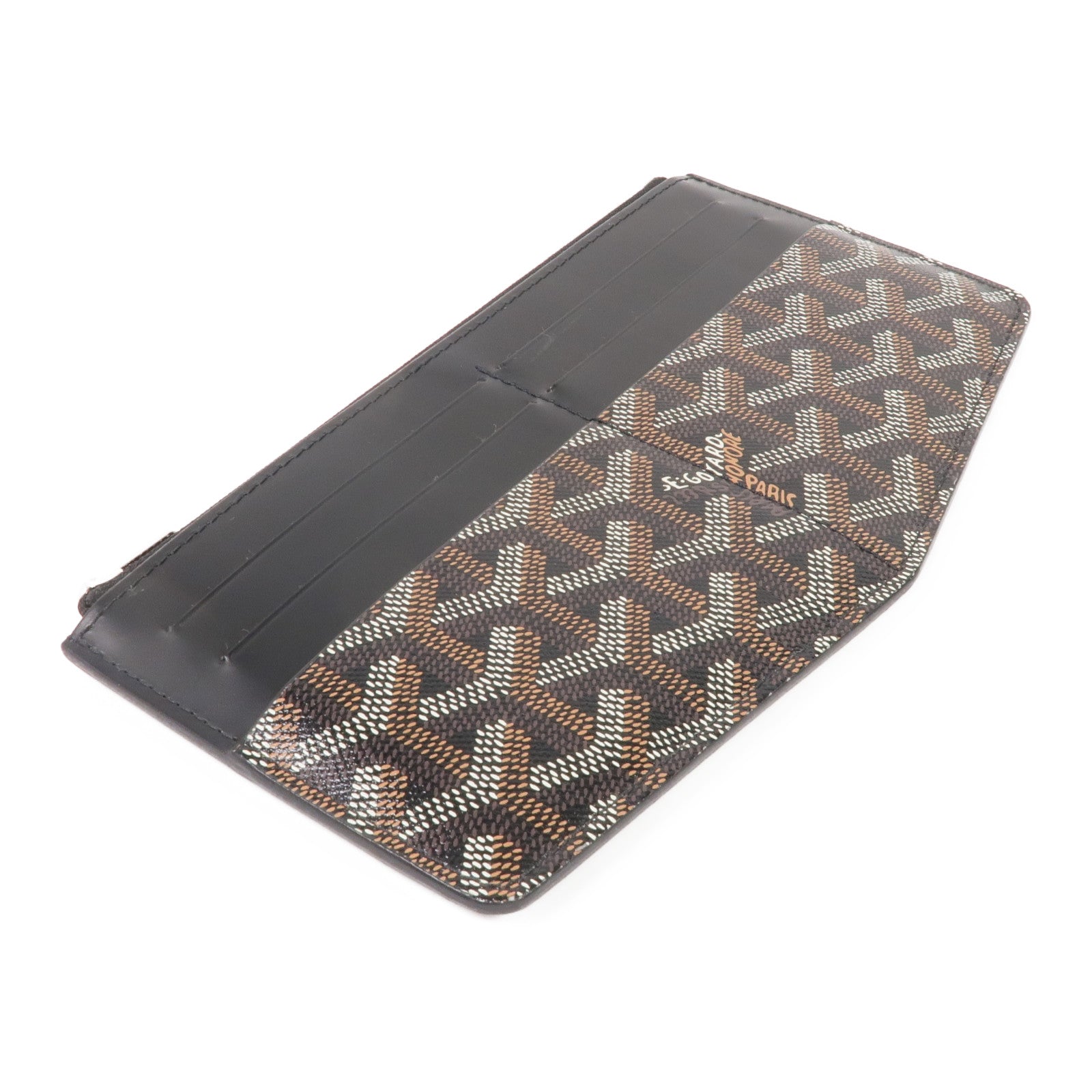 GOYARD 塗層帆布Long Wallet銀扣長錢包