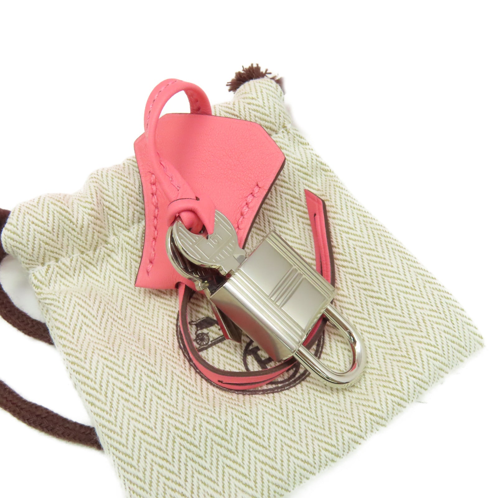HERMES Swift皮革Birkin 25銀扣手挽袋Rose Azalee杜鵑粉色