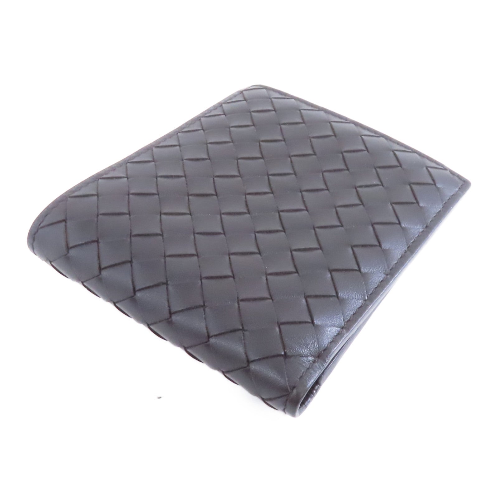 BOTTEGA VENETA 織紋皮革Wallet錢包啡色