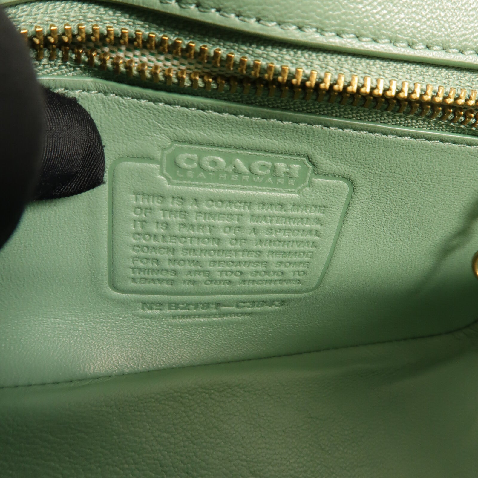 COACH 牛皮皮革Dinky 18鏈帶肩背袋