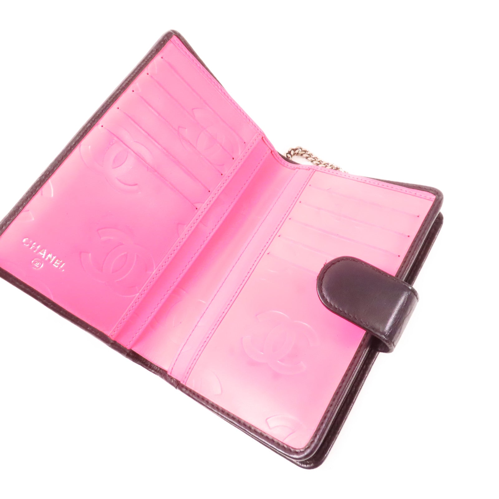 CHANEL 牛皮皮革Combon Wallet錢包