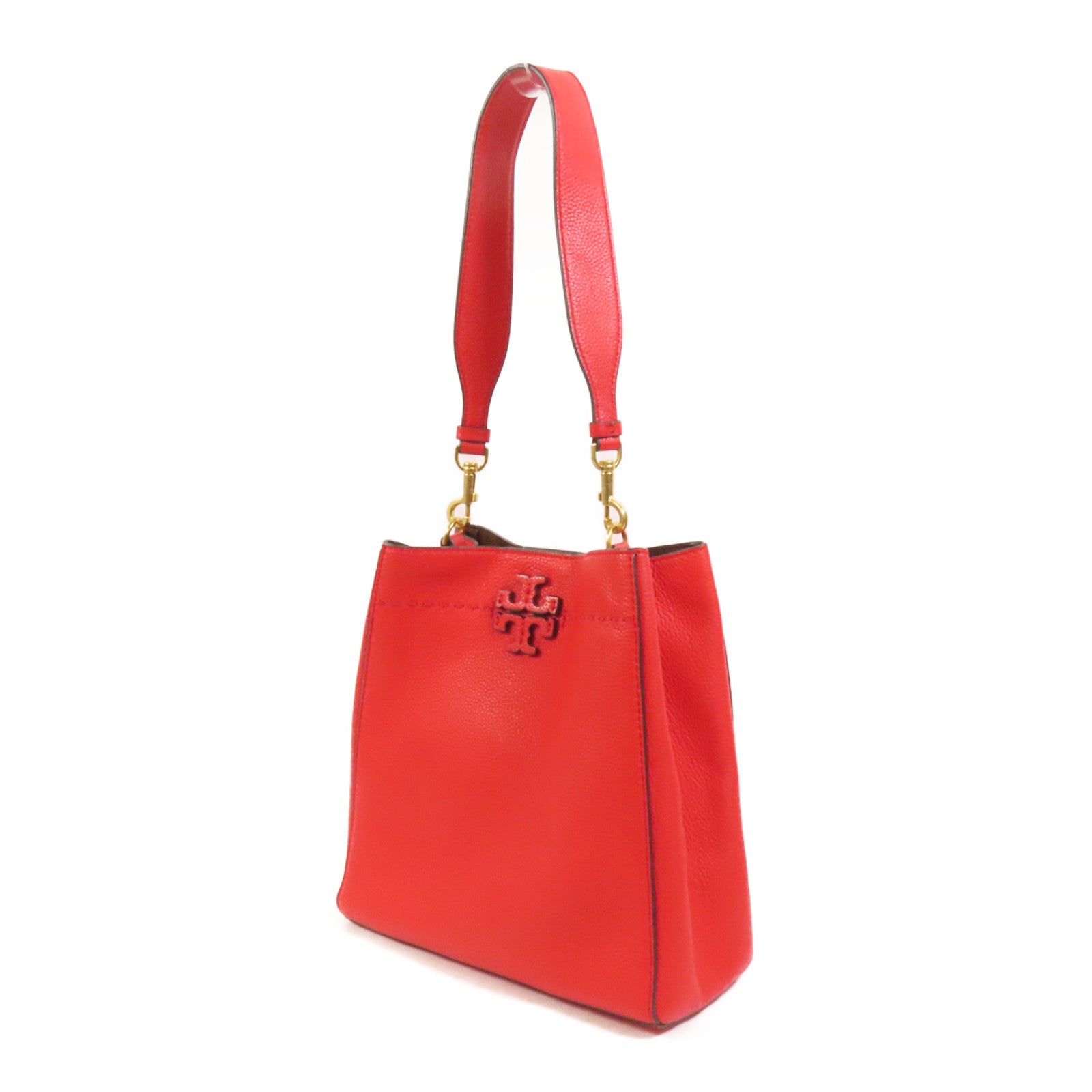 Tory Burch 牛皮皮革Shoulder Bag金扣肩背袋