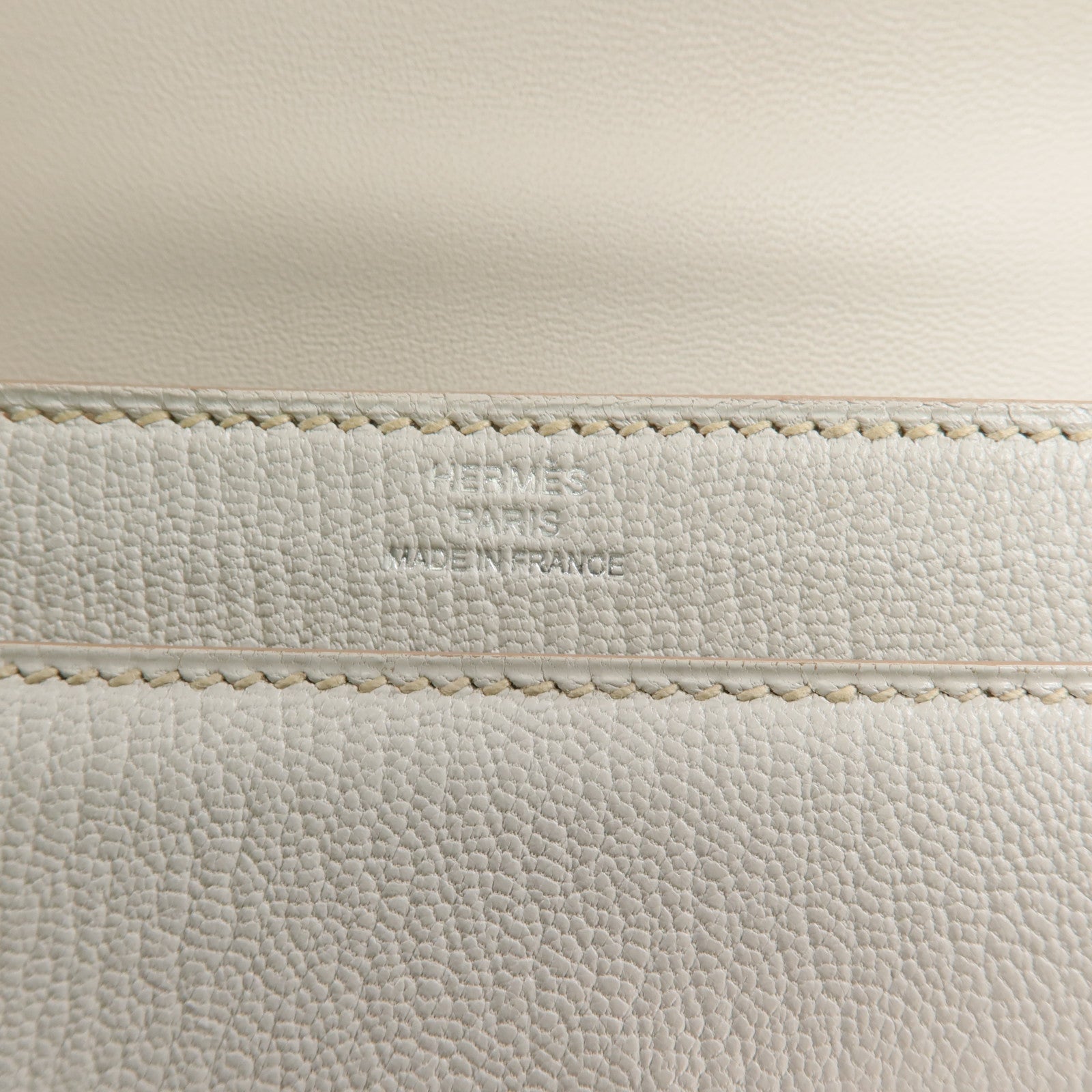 HERMES 【激減優惠】Chevre皮革Mini Verrou銀扣肩背包