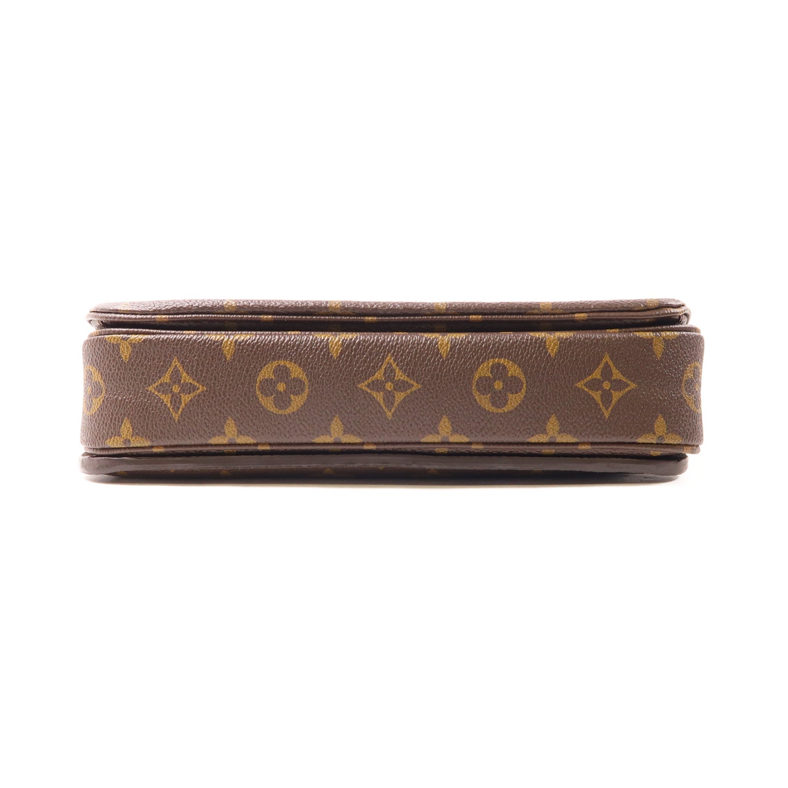 LOUIS VUITTON Monogram Pochette Metis金扣手挽肩背兩用袋啡色
