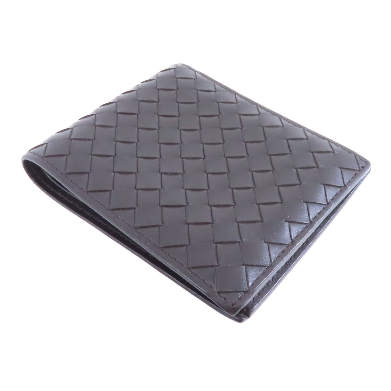 BOTTEGA VENETA 織紋皮革Wallet錢包啡色