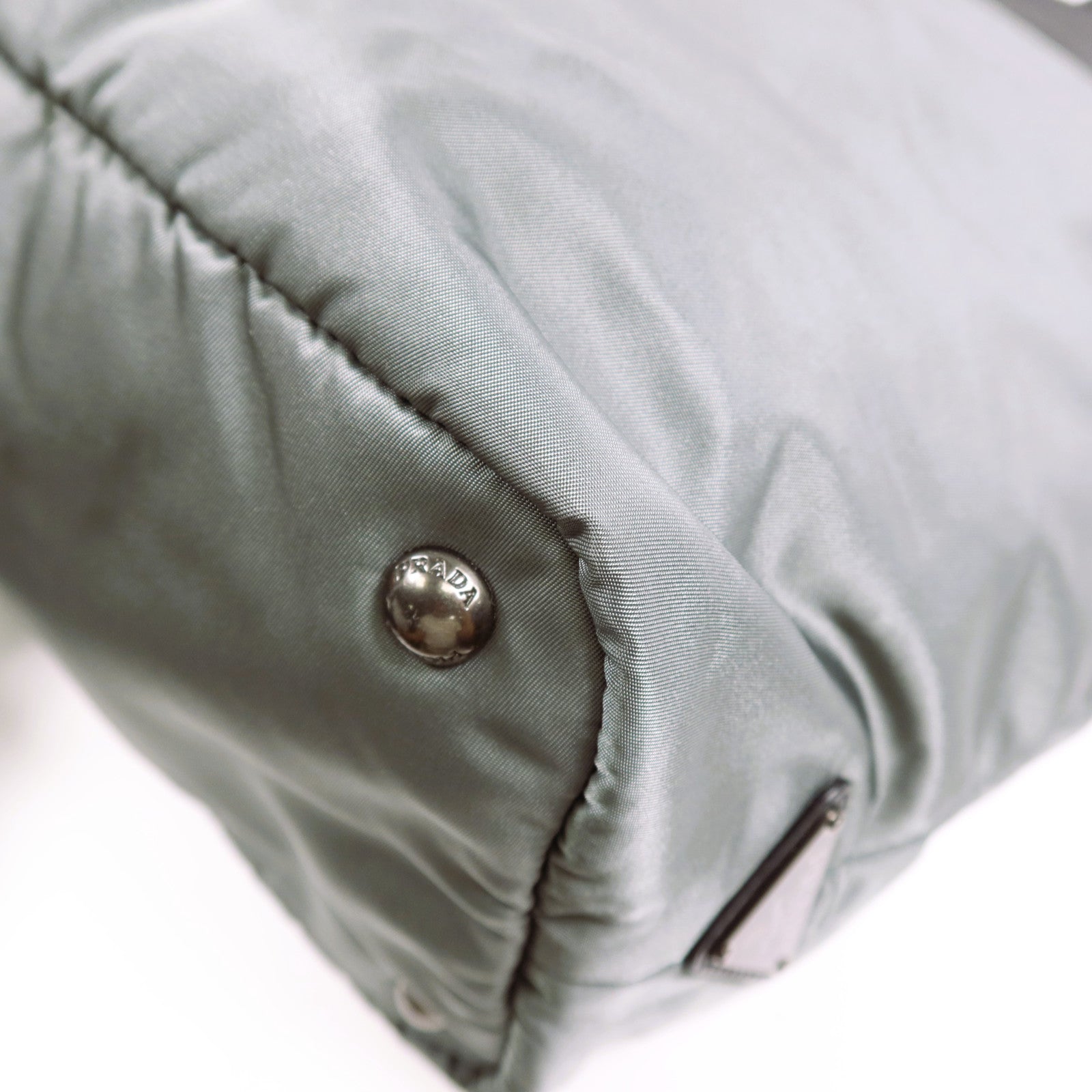 PRADA 尼龍2 Way Shoulder Bag銀扣手挽肩背兩用袋