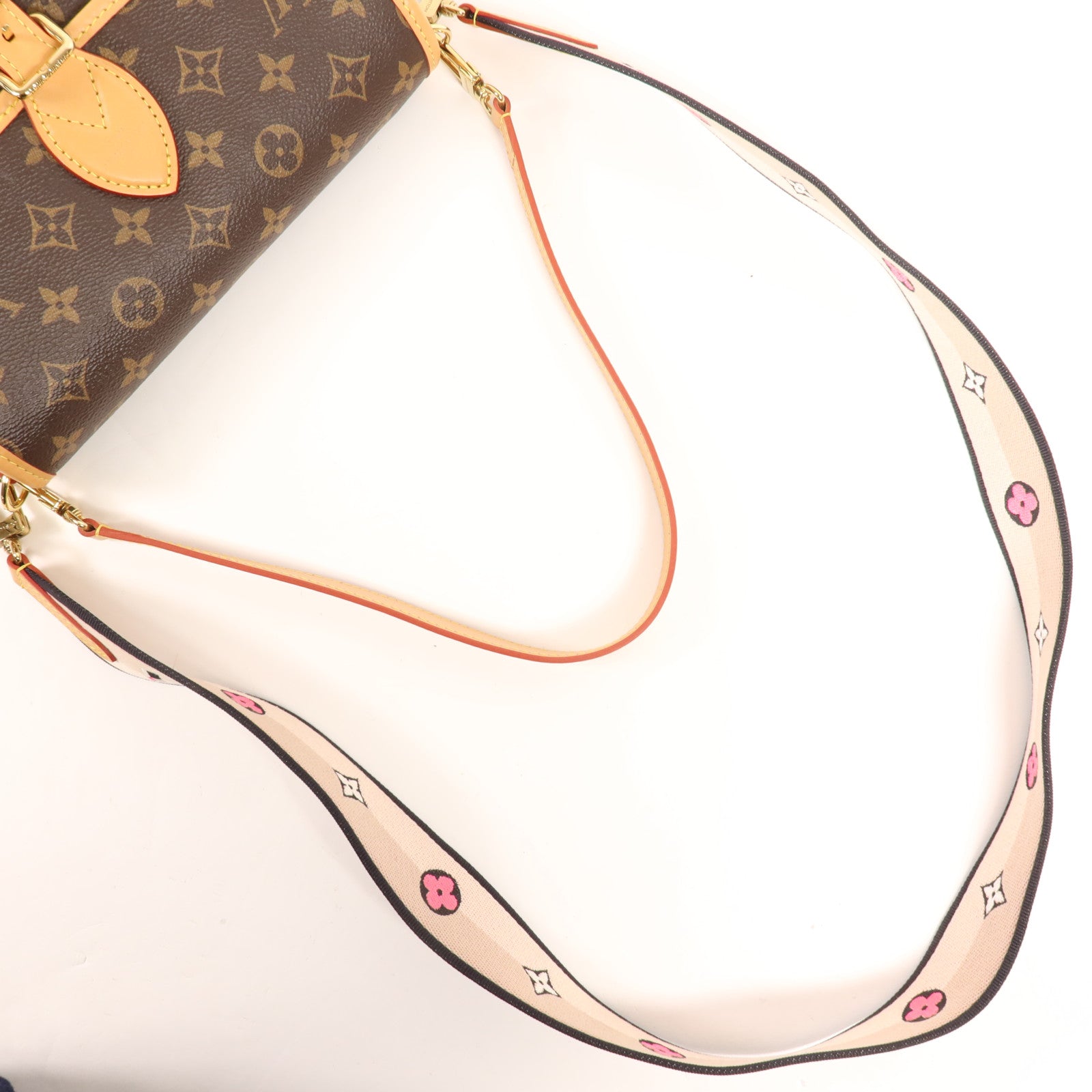 LOUIS VUITTON Monogram Diane金扣手挽肩背兩用袋