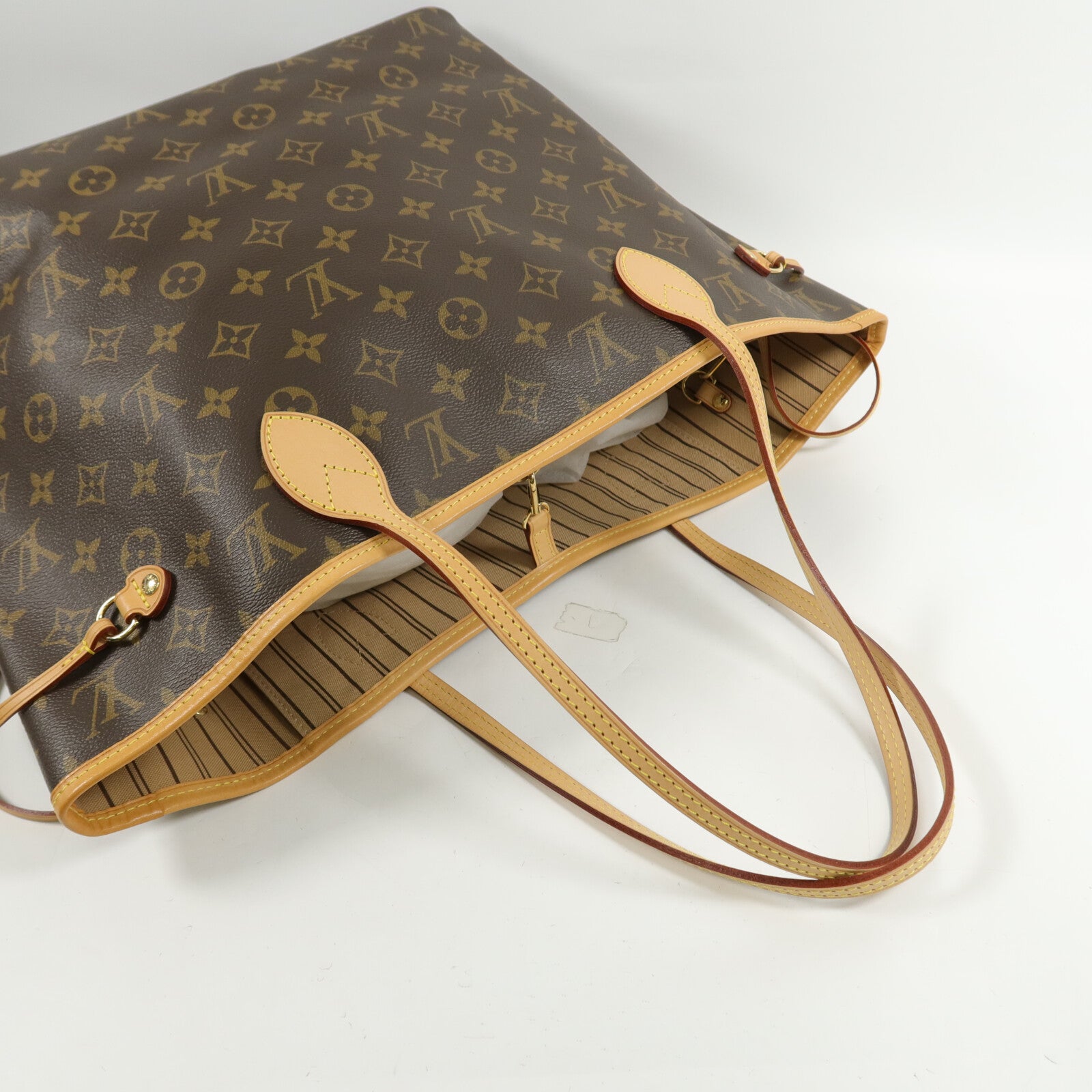 LOUIS VUITTON Monogram Neverfull MM肩背袋手挽袋