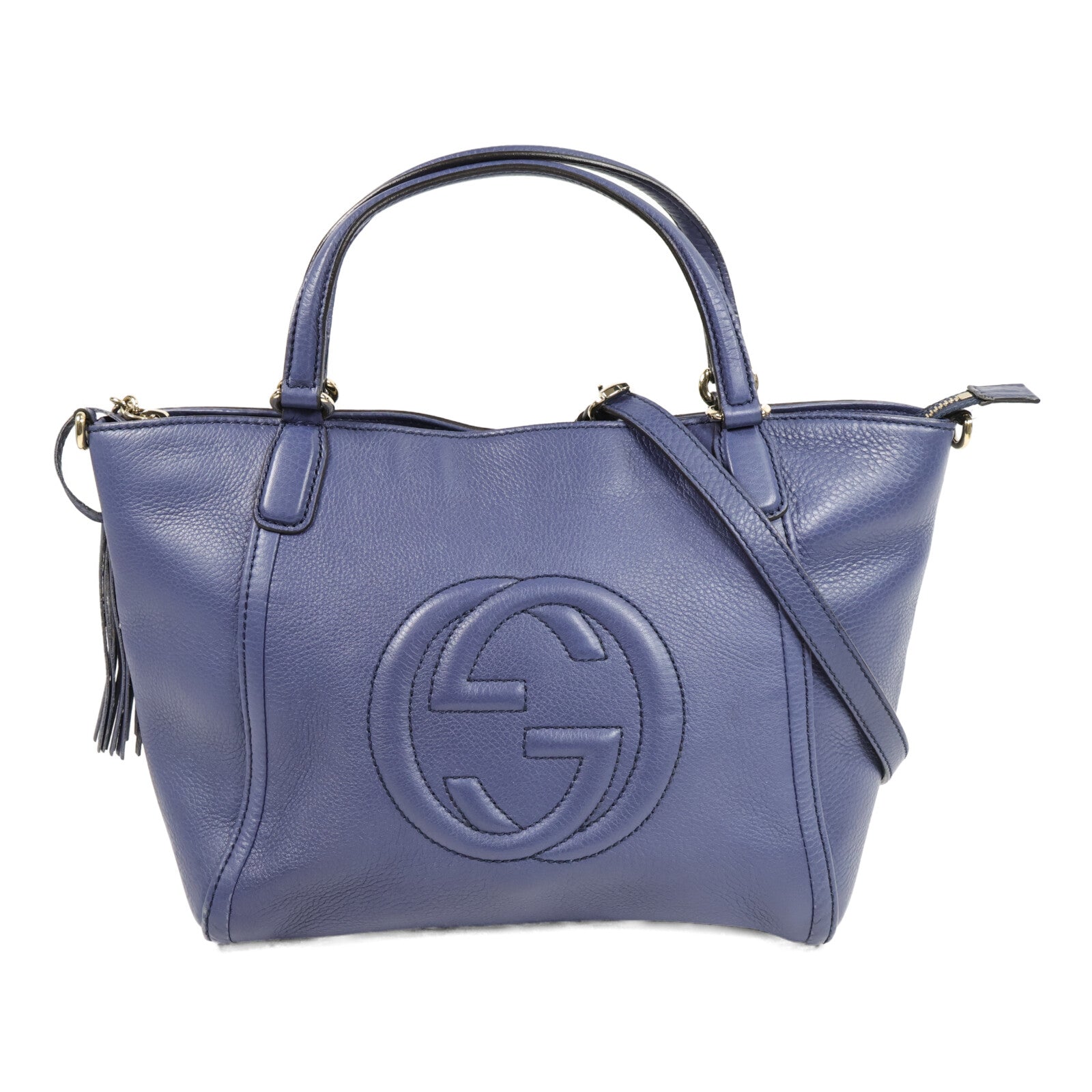 GUCCI 牛皮皮革Soho 2 Way Shoulder手挽肩背兩用袋