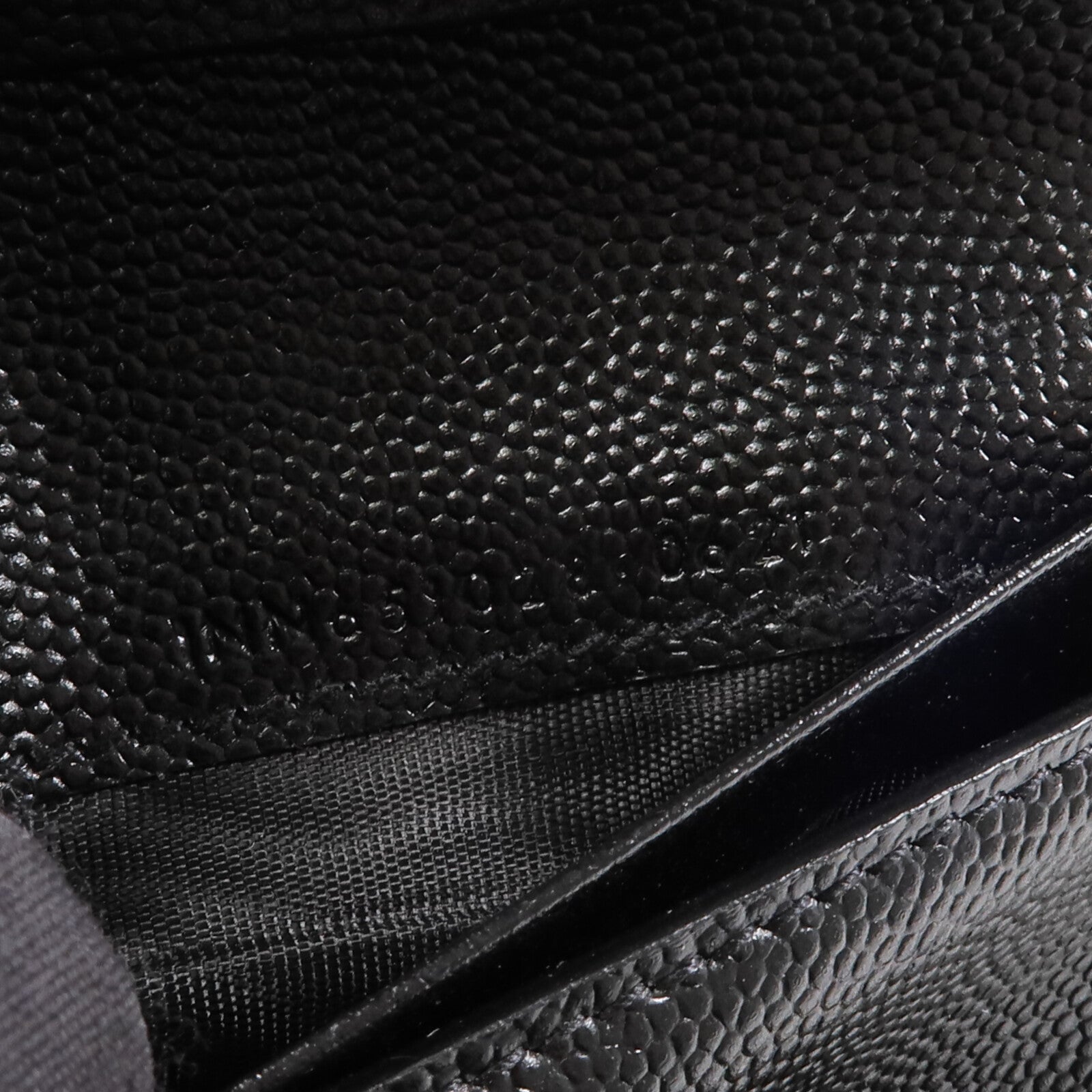 SAINT LAURENT 牛皮皮革Cassandre Matelasse Tri-Fold Compact錢包