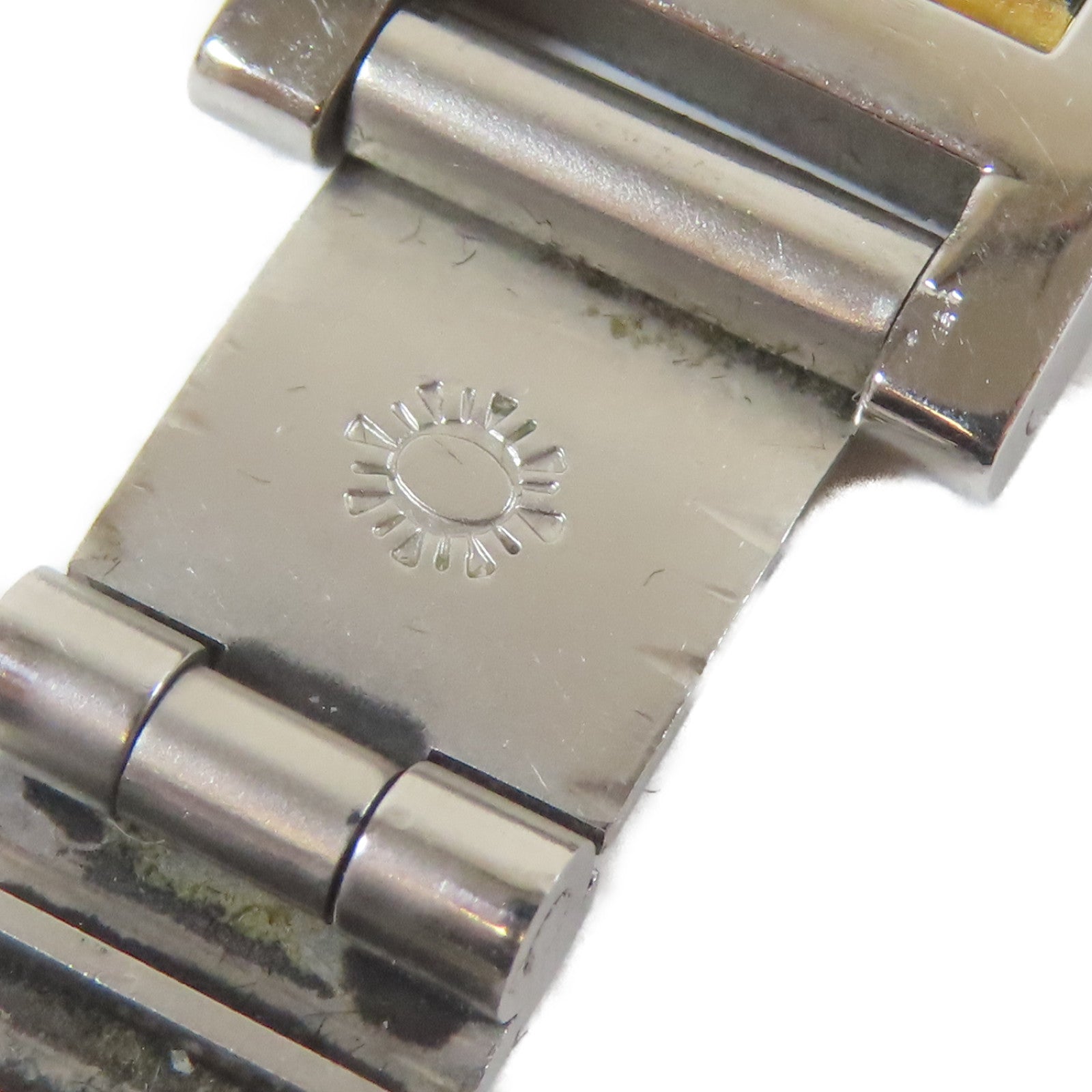HERMES Clipper Watch不鏽鋼手錶石英機芯白色