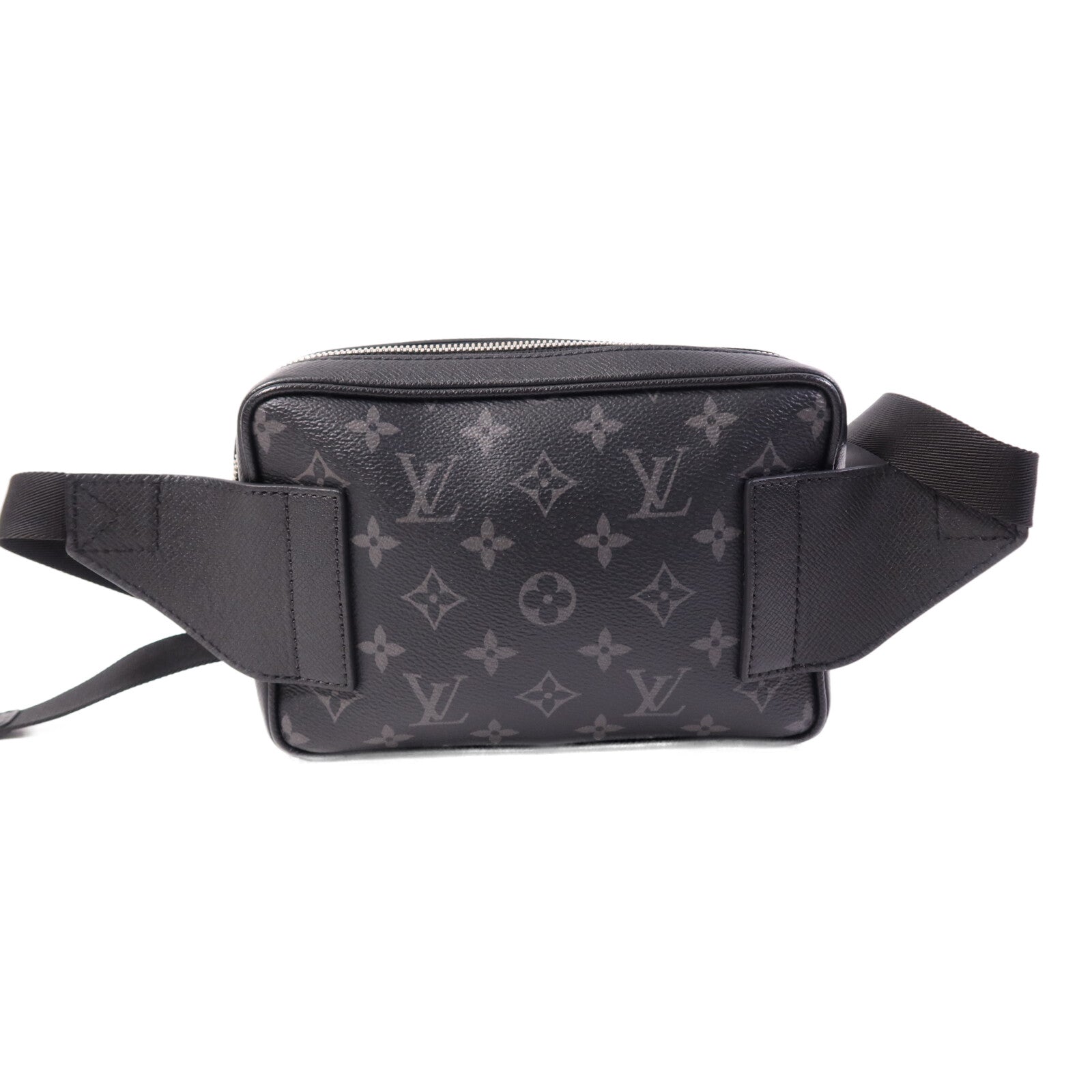 LOUIS VUITTON Monogram Eclipse Outdoor PM銀扣肩背袋