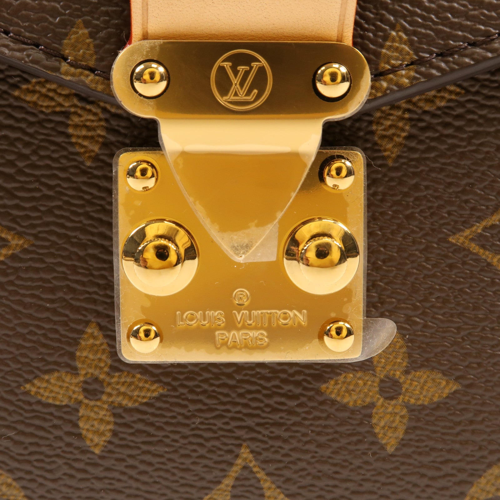 LOUIS VUITTON Monogram Pochette Metis MM金扣手挽肩背兩用袋