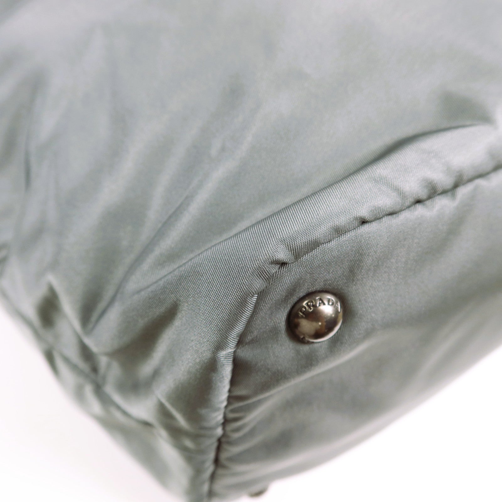 PRADA 尼龍2 Way Shoulder Bag銀扣手挽肩背兩用袋