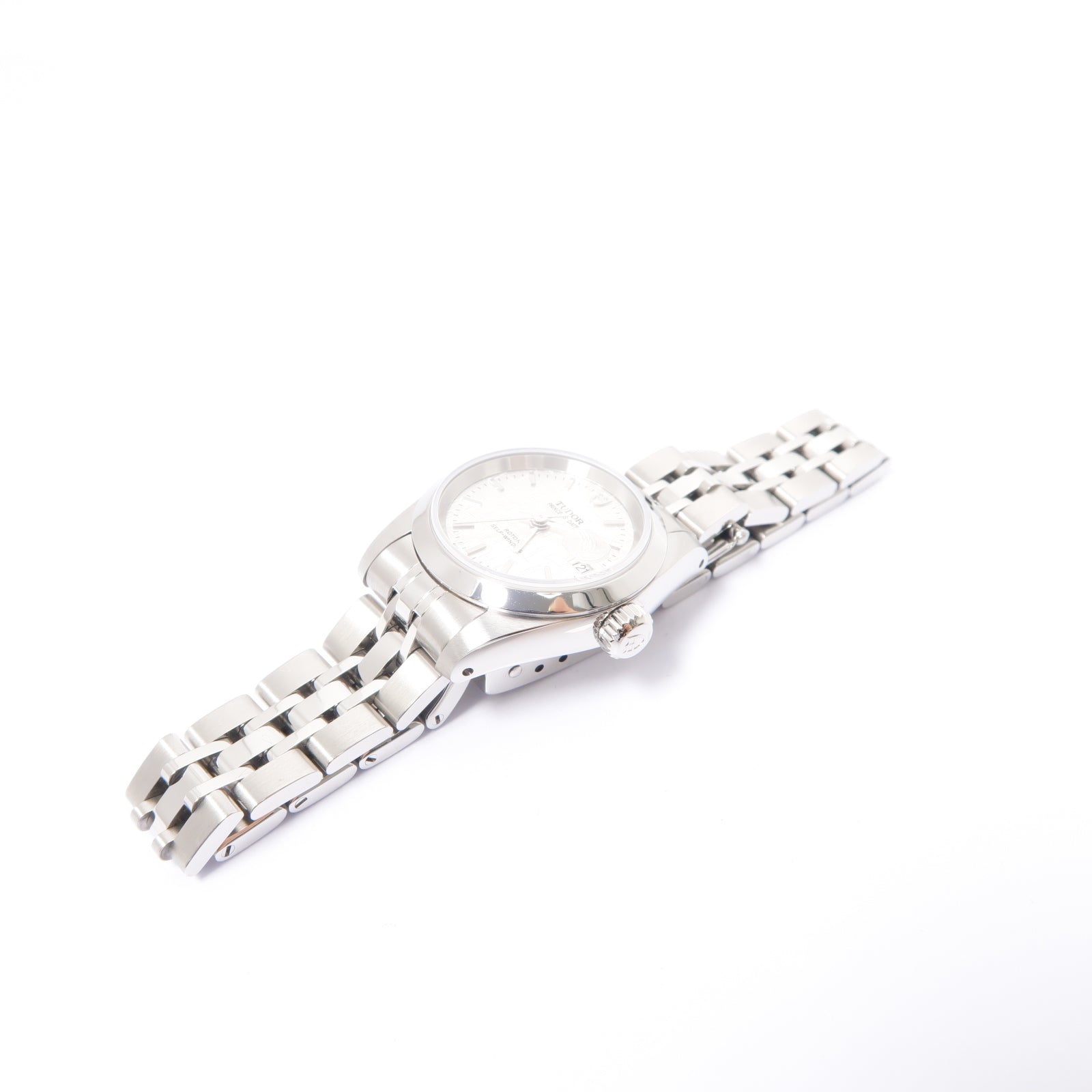 TUDOR Princess Date不鏽鋼手錶自動機芯銀色