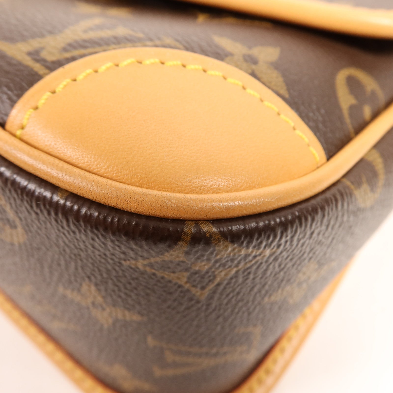 LOUIS VUITTON Monogram Diane金扣手挽肩背兩用袋