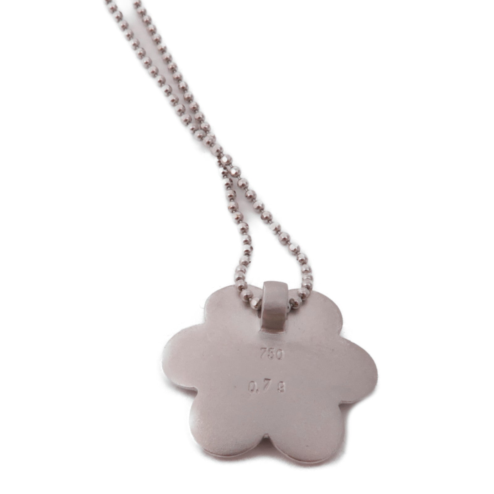 JEWELRY Diamond Necklace 18K White Gold