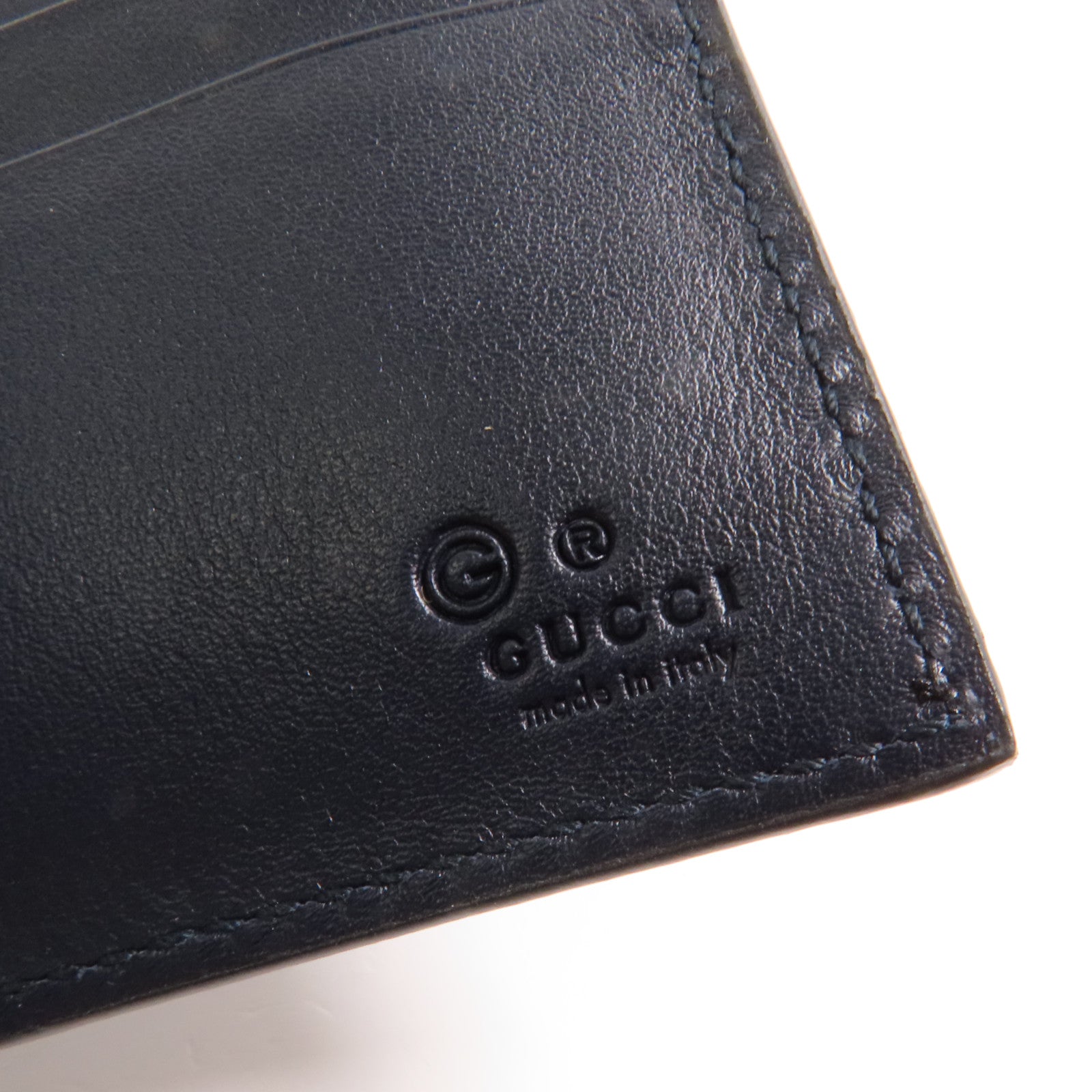 GUCCI 牛皮皮革Bifold Wallet錢包