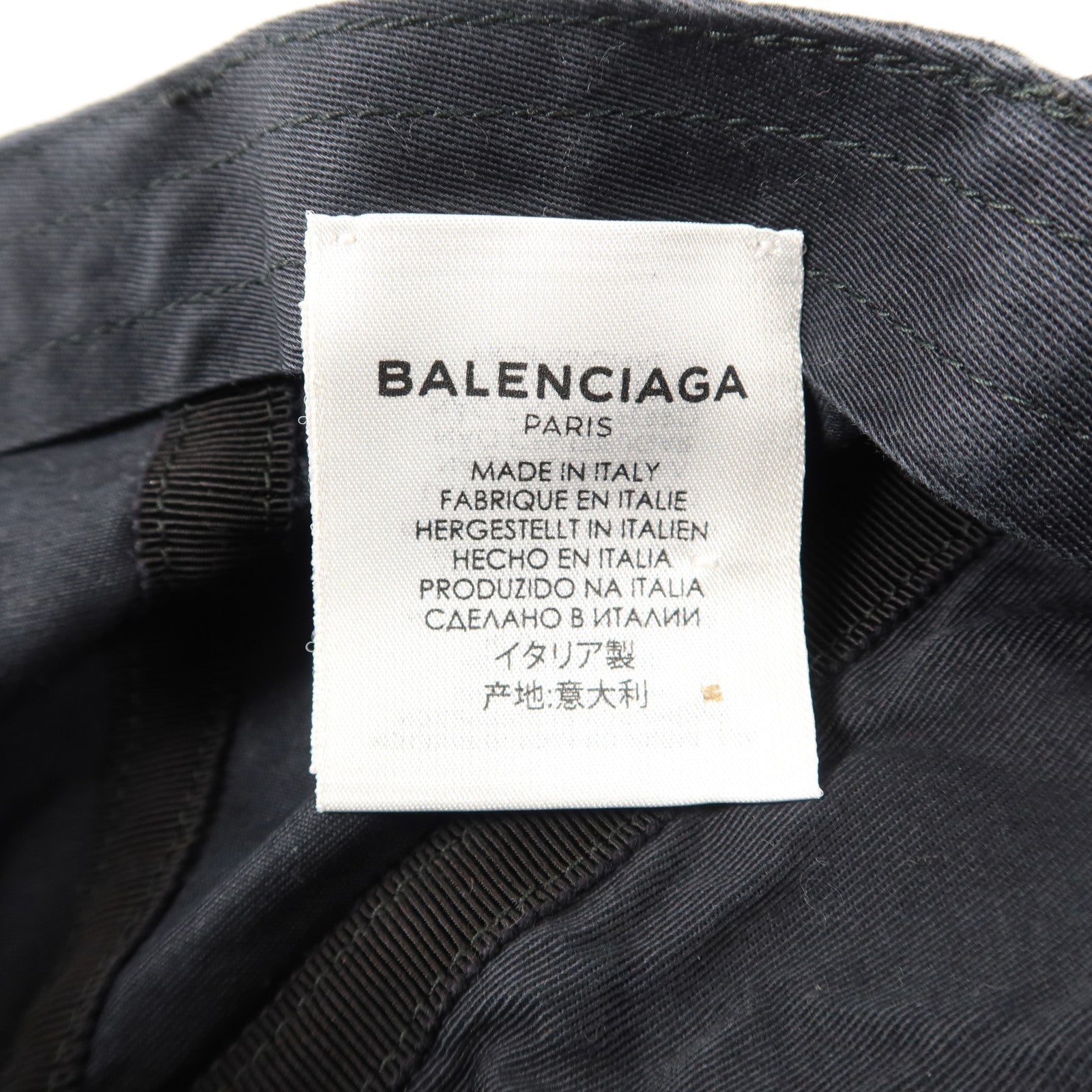 BALENCIAGA 棉質Cap帽子