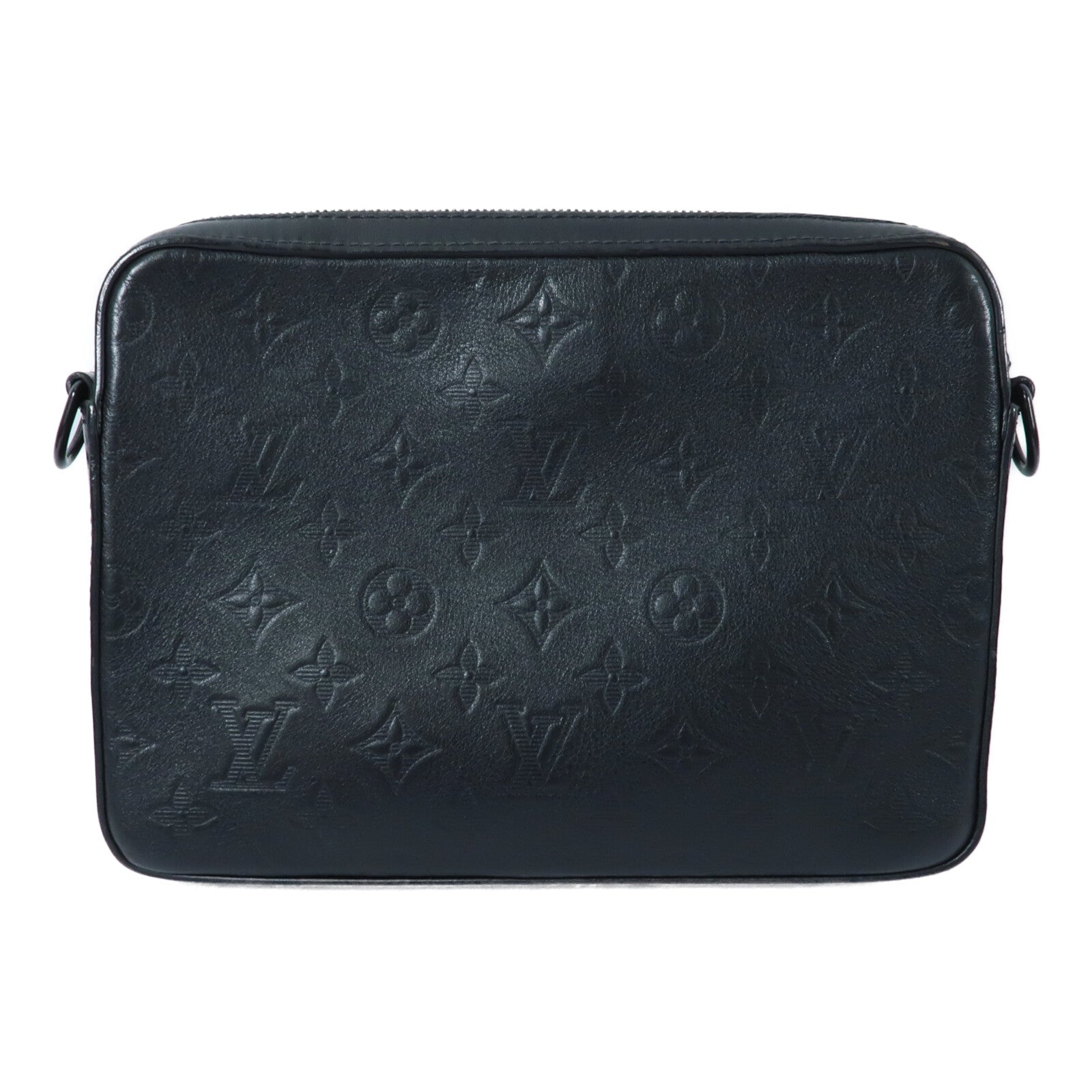 LOUIS VUITTON Monogam Shadow Dou Messenger Bag肩背袋