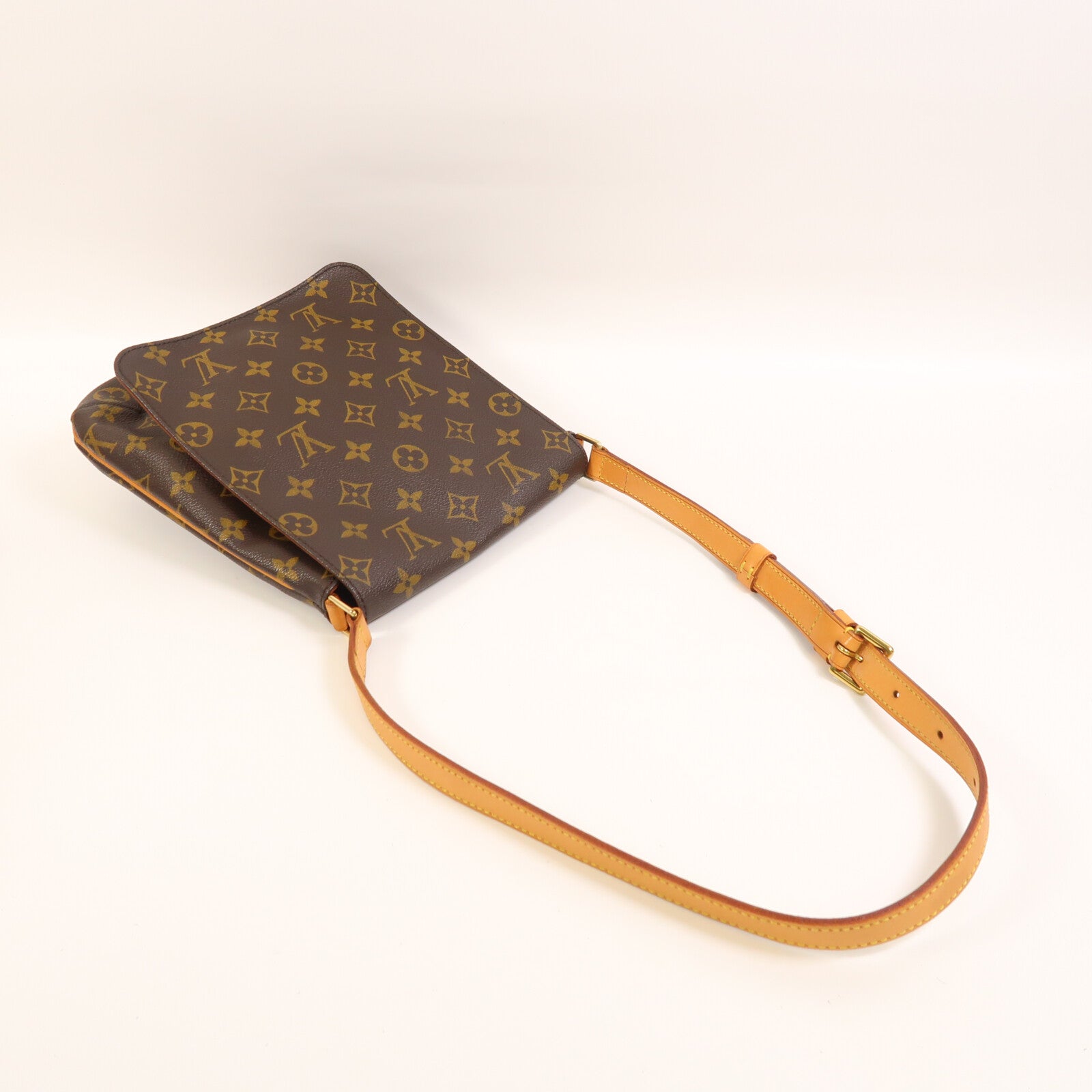 LOUIS VUITTON Monogram Musette Salsa Short金扣肩背袋