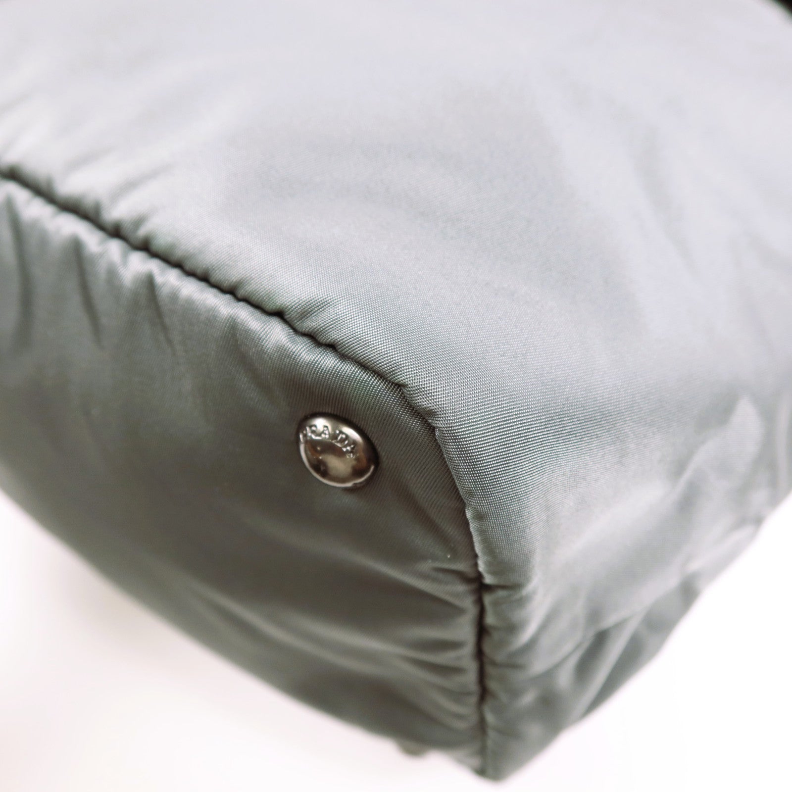 PRADA 尼龍2 Way Shoulder Bag銀扣手挽肩背兩用袋