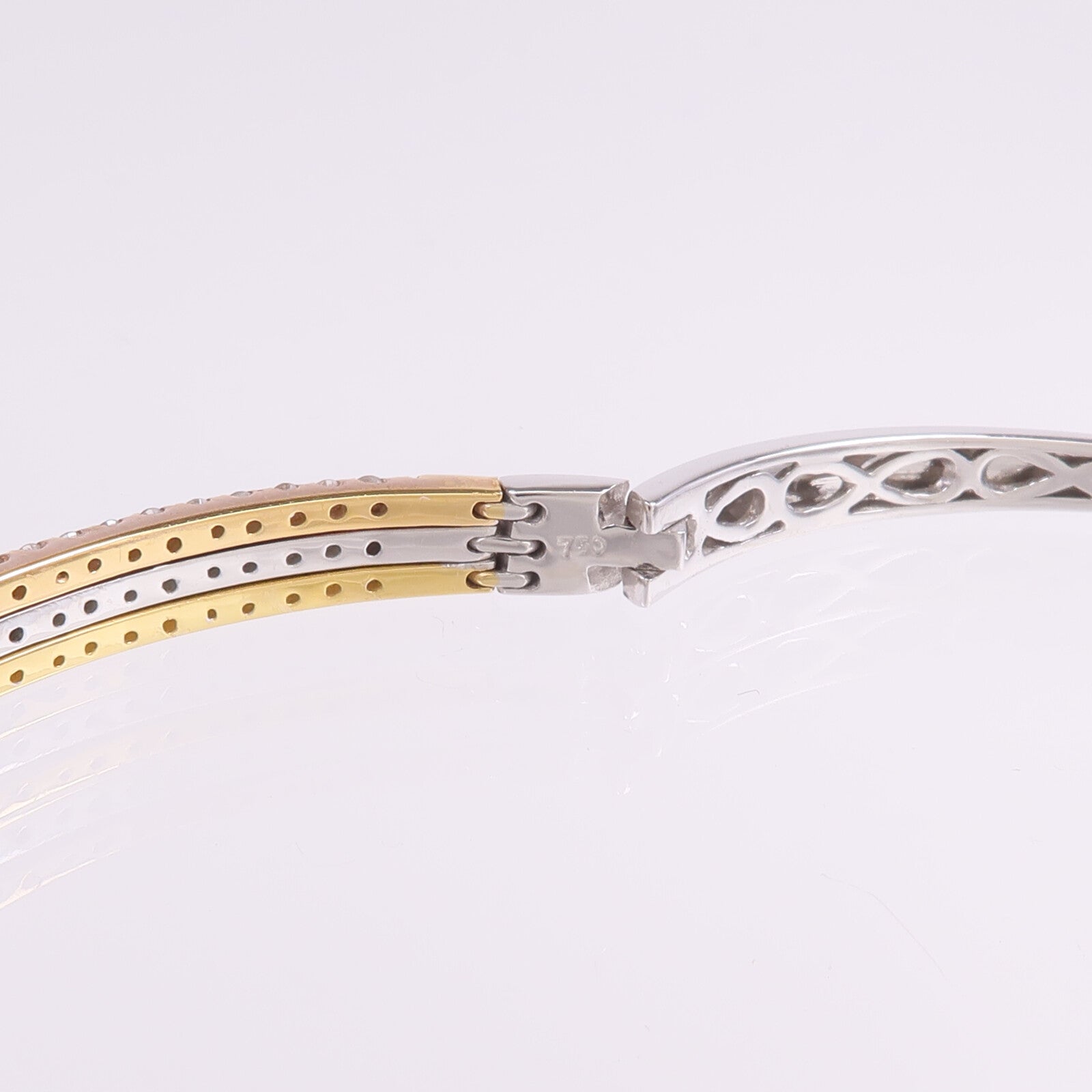 JEWELRY 18K黃金/白金/玫瑰金Diamond Bracelet鑽石手鐲