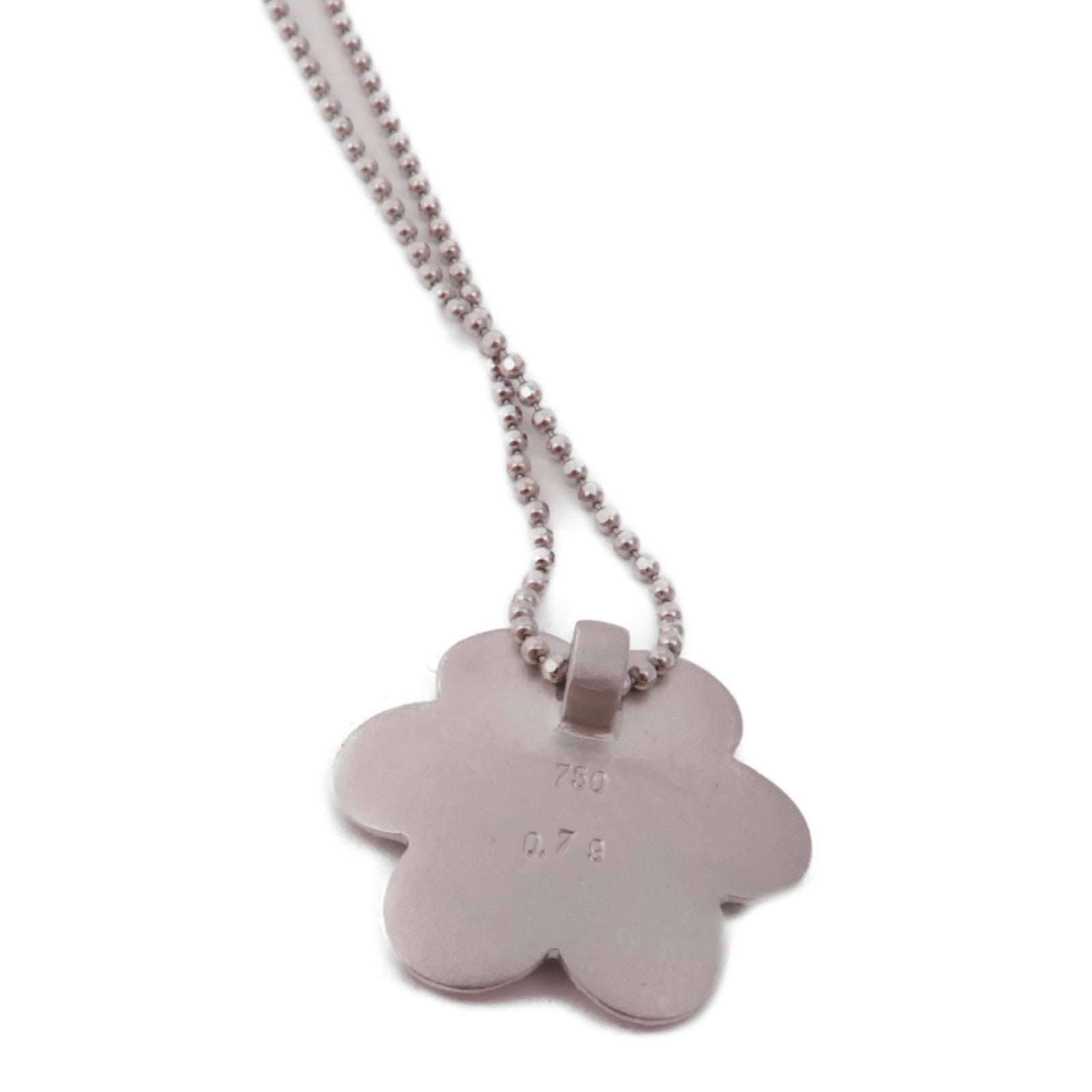 JEWELRY Diamond Necklace 18K White Gold