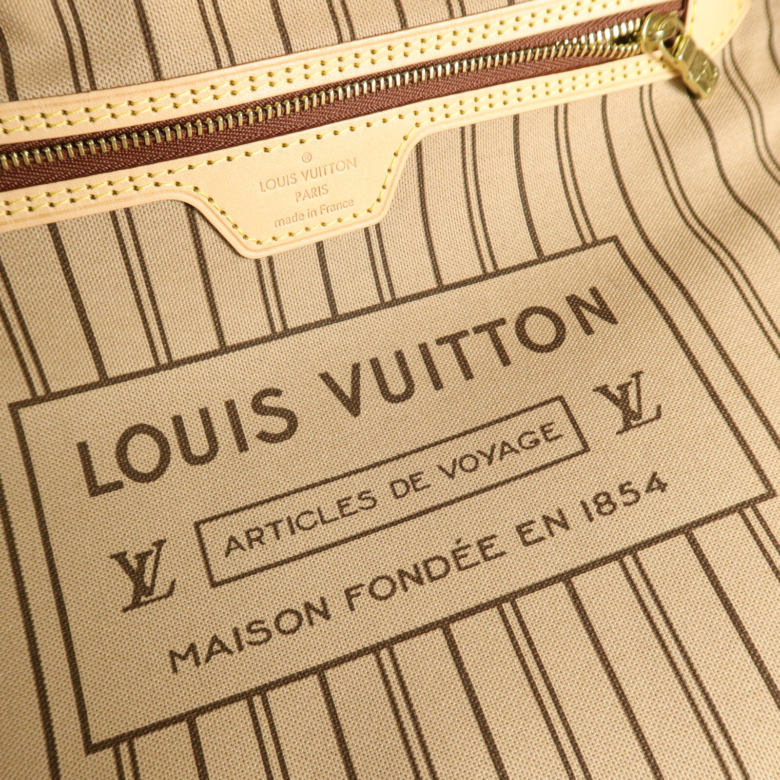 LOUIS VUITTON Monogram Neverfull MM肩背袋手挽袋