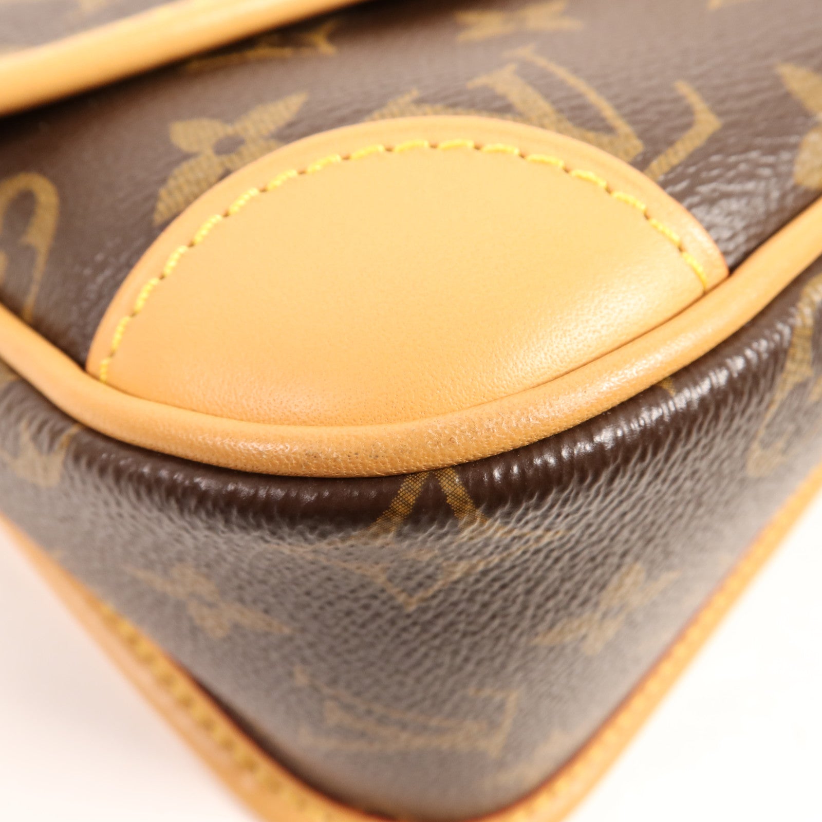 LOUIS VUITTON Monogram Diane金扣手挽肩背兩用袋