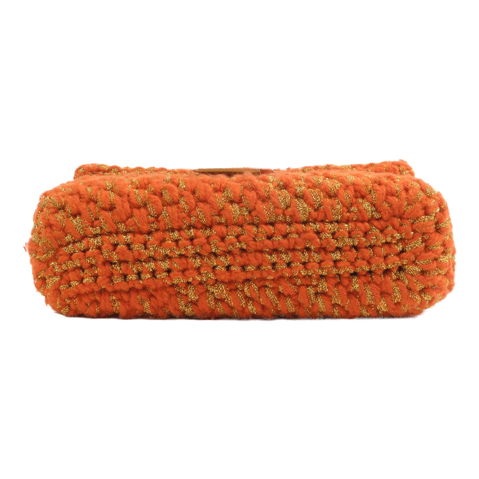 FENDI 羊毛Baguette Knit Bag肩背袋