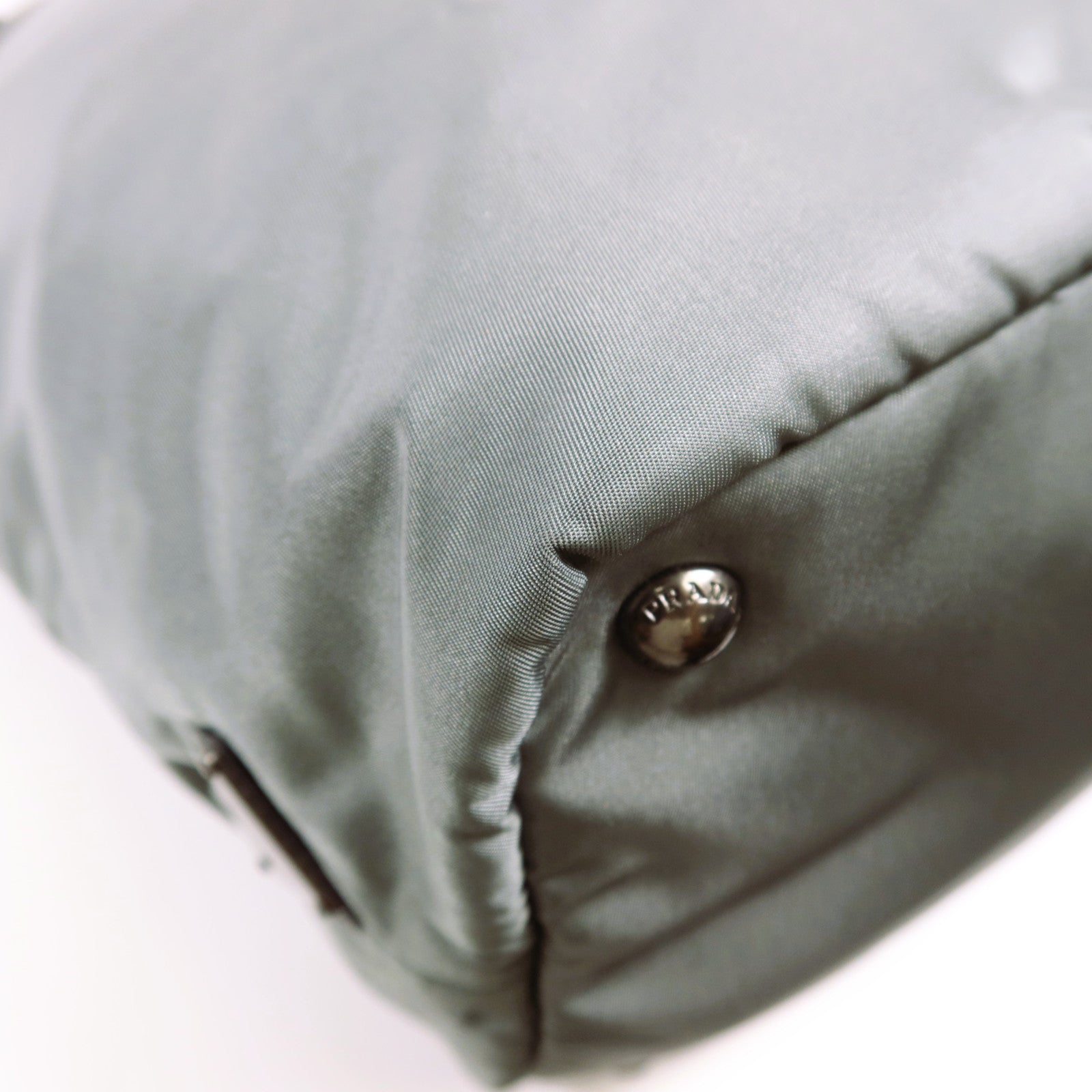 PRADA 尼龍2 Way Shoulder Bag銀扣手挽肩背兩用袋