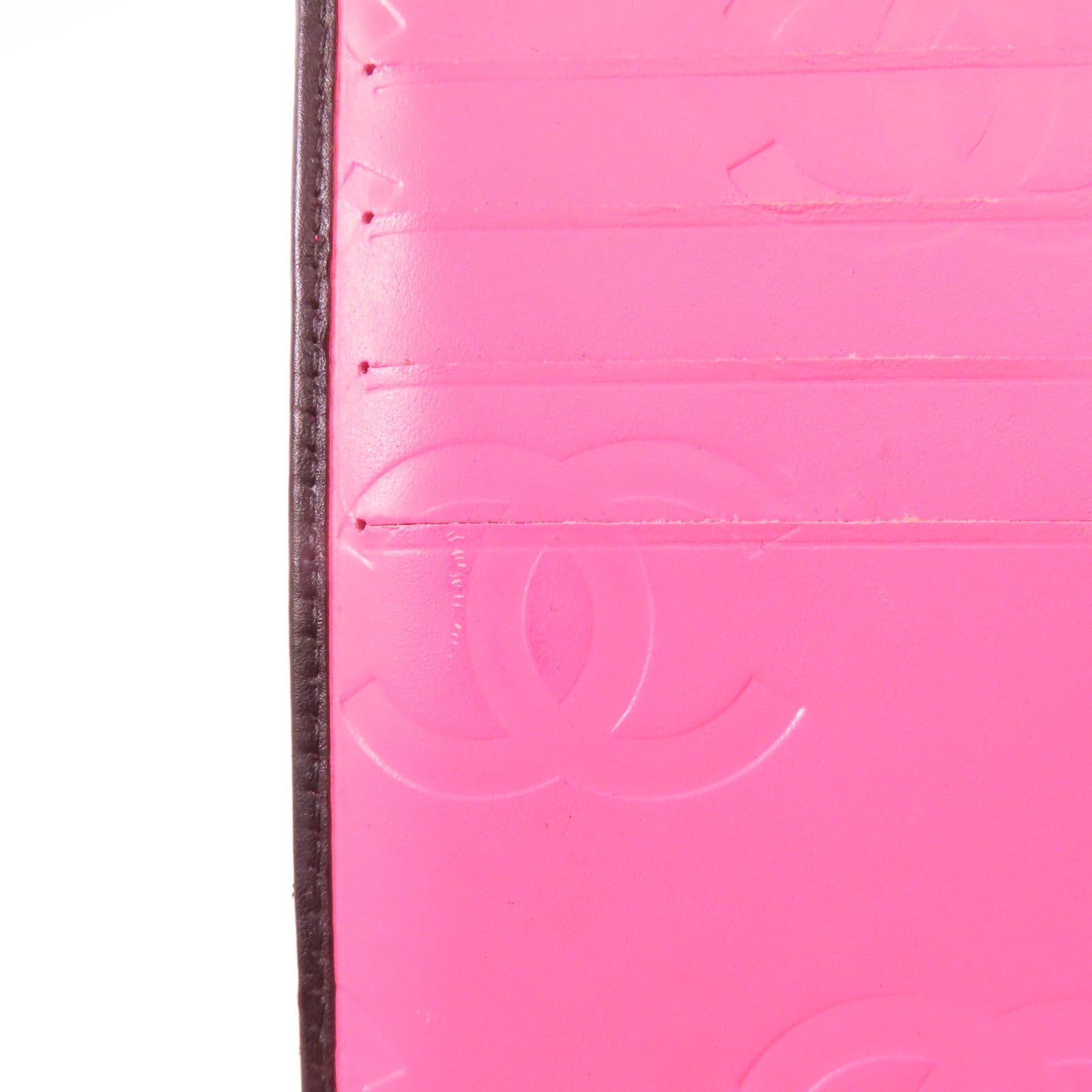 CHANEL 【激減優惠】牛皮皮革Combon Wallet錢包