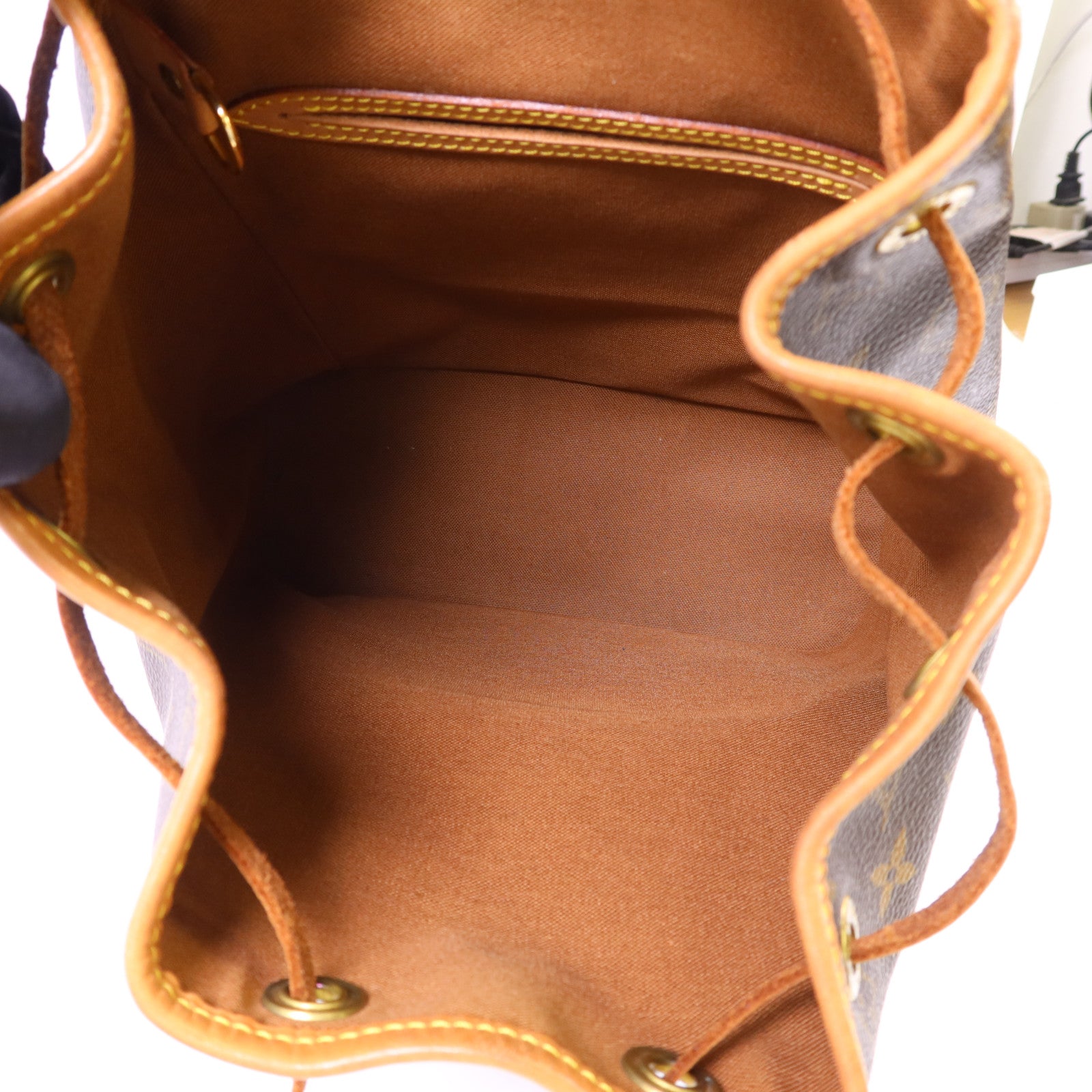 LOUIS VUITTON 【激減優惠】Monogram Montsouris MM Backpack金扣背包
