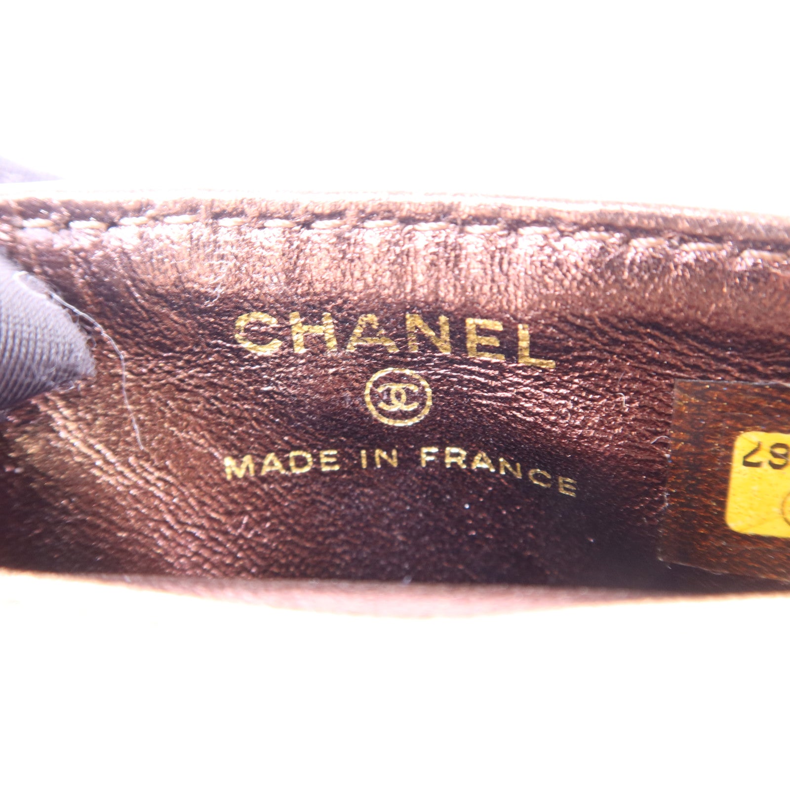 CHANEL 牛皮皮革2.55 Phone Bag鏈帶肩背袋
