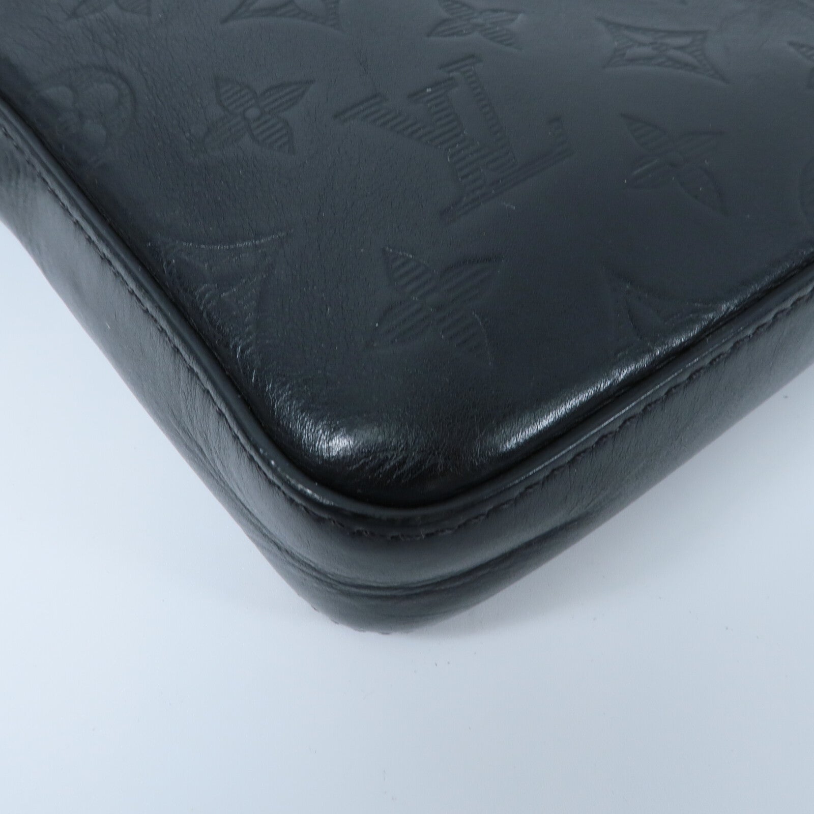 LOUIS VUITTON Monogam Shadow Dou Messenger Bag肩背袋