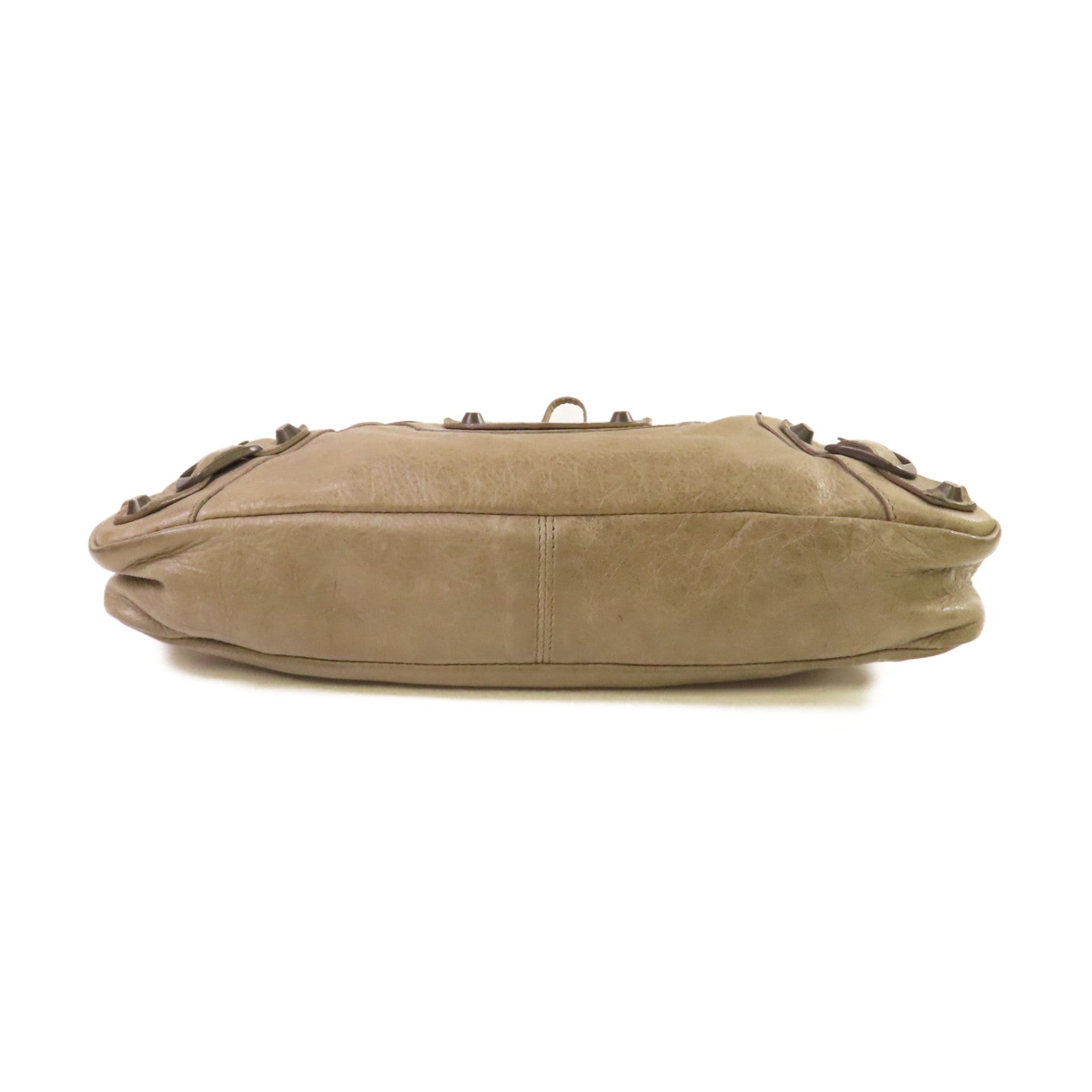 BALENCIAGA 牛皮皮革The First 2Way Shoulder Bag手挽肩背兩用袋灰色