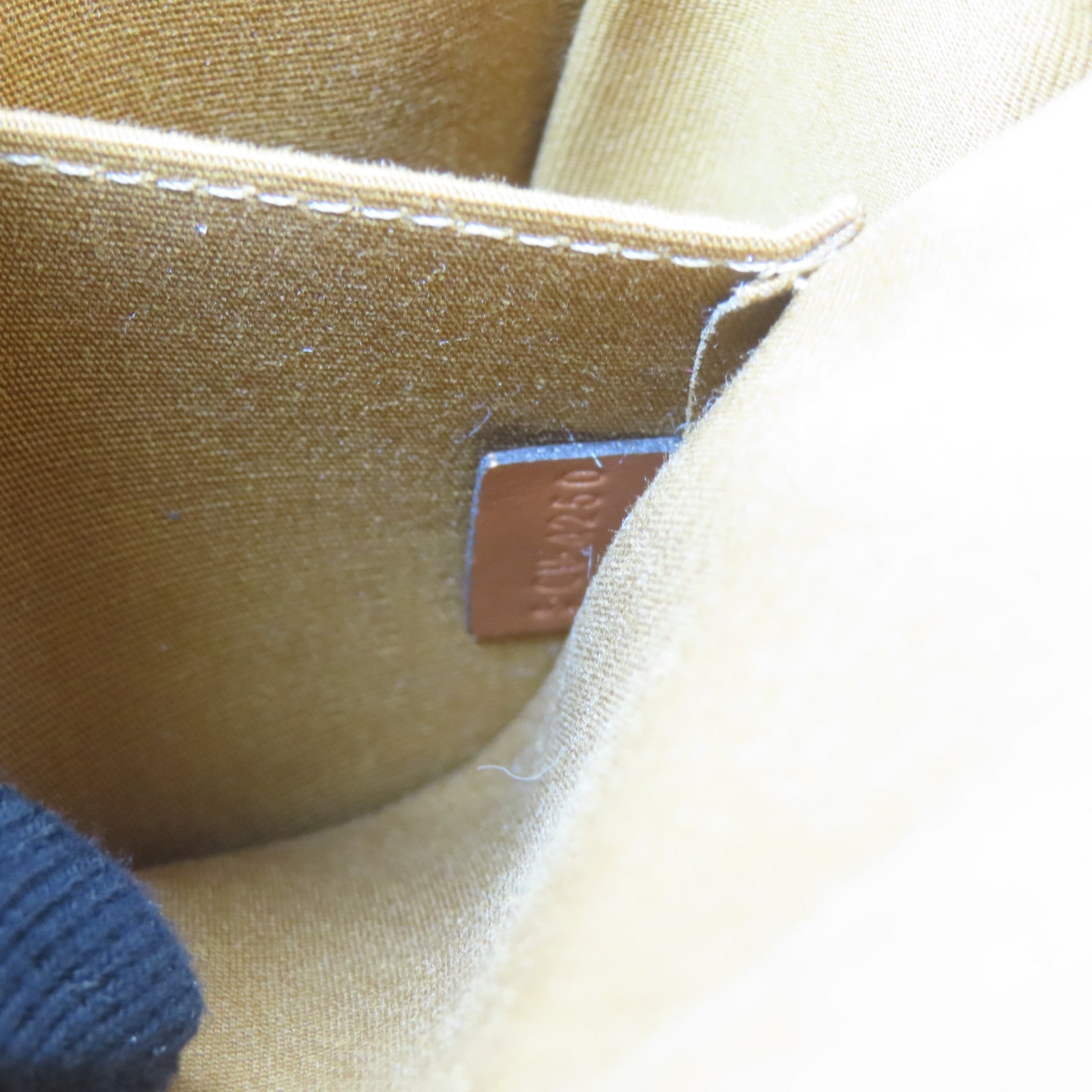 CELINE GHW Shoulder Bag Crossbody Coated Canvas Black Brown