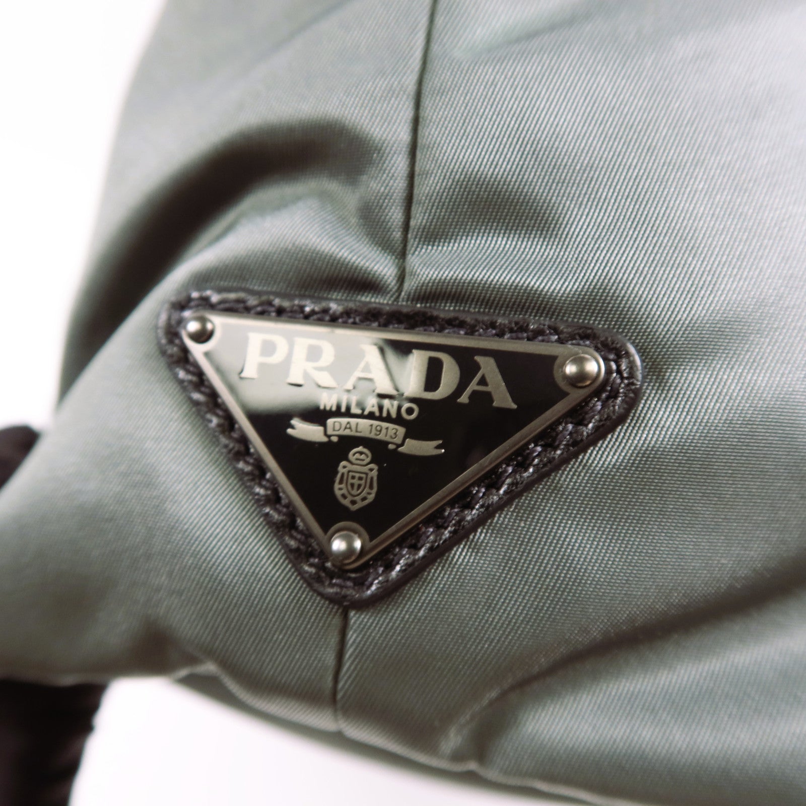 PRADA 尼龍2 Way Shoulder Bag銀扣手挽肩背兩用袋