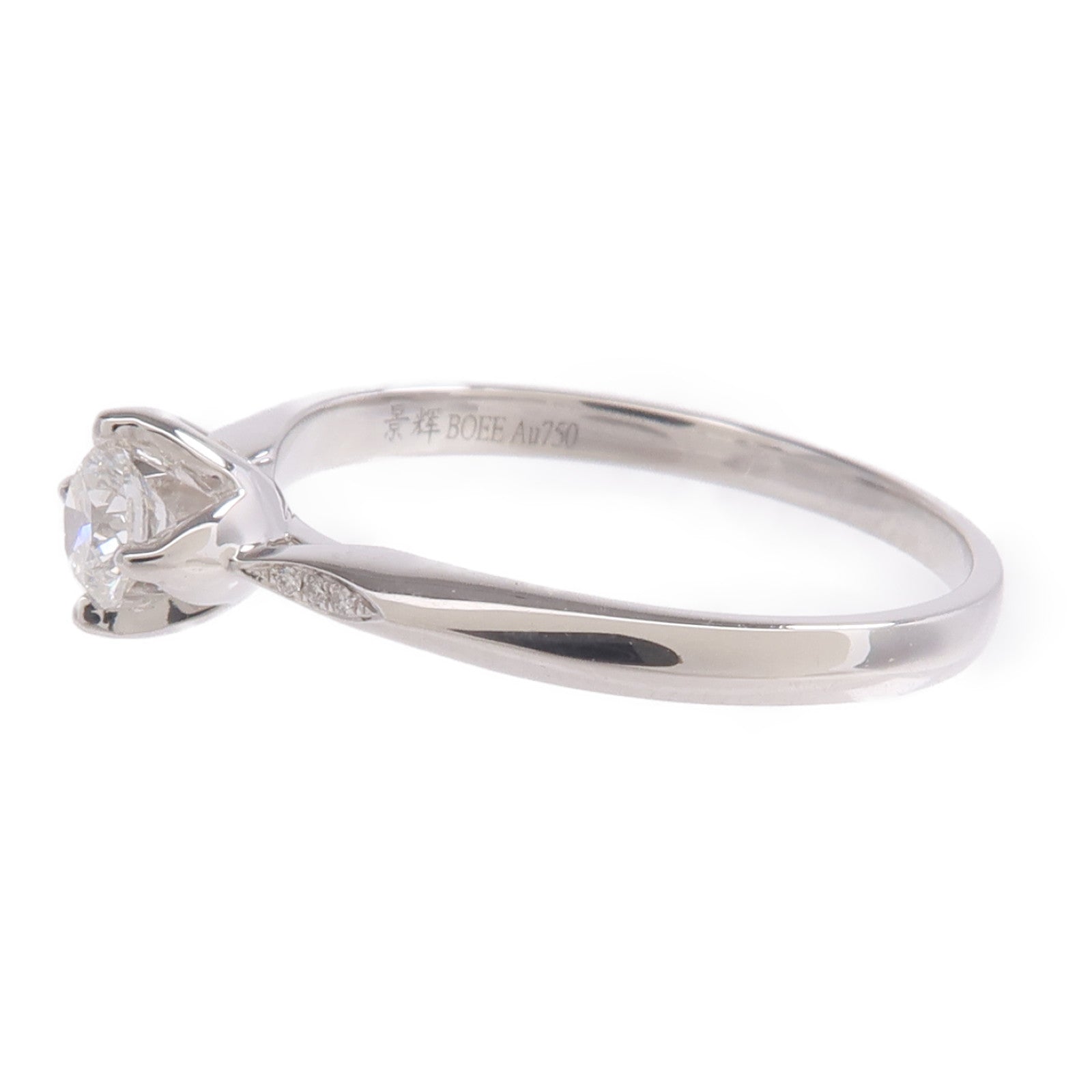 JEWELRY 18K白金Ring鑽石戒指