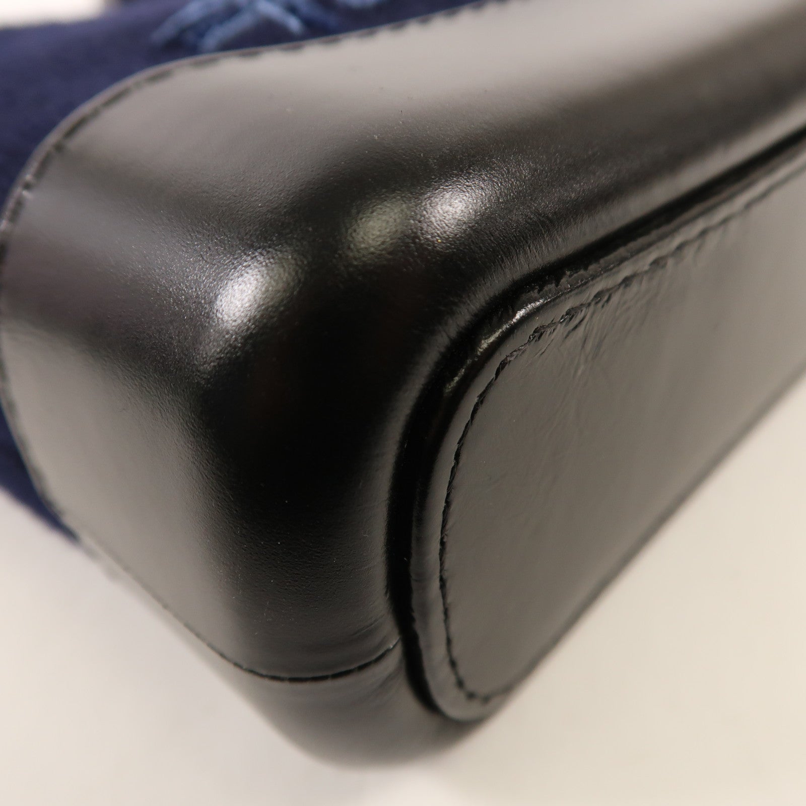 CHANEL 羊毛/皮革Gabrielle Small鏈帶肩背袋