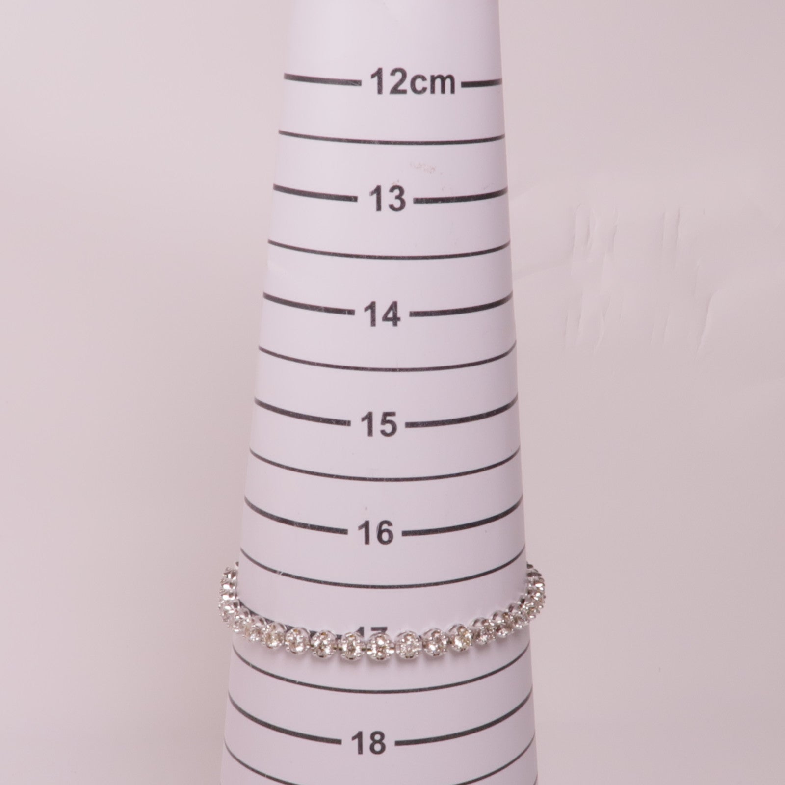 JEWELRY 18K白金Bracelet銀扣手鏈