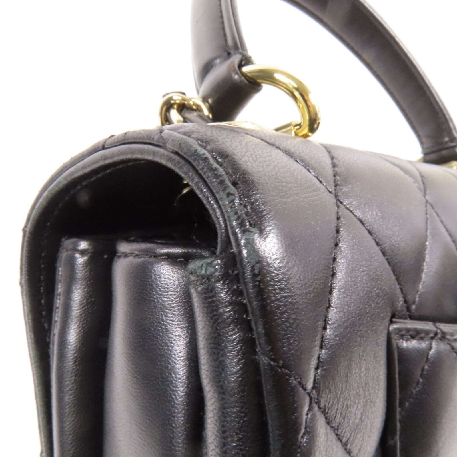 CHANEL 羊皮皮革Trendy CC Small金扣手挽肩背兩用袋