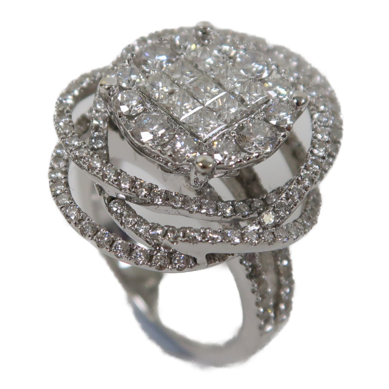 JEWELRY 18K白金Diamond Ring鑽石戒指US#6.5